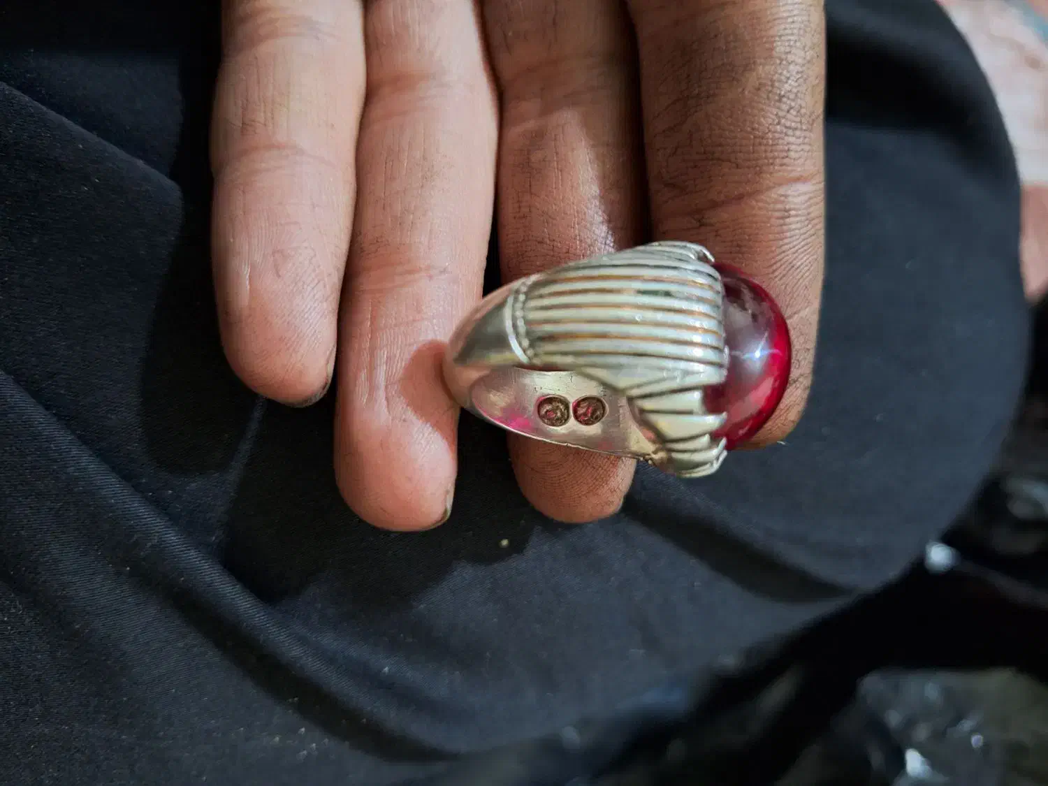 انگشتر یاقوت اصل رکاب م تبریز|جواهرات|اسلام‌شهر, شهرک انبیا|دیوار