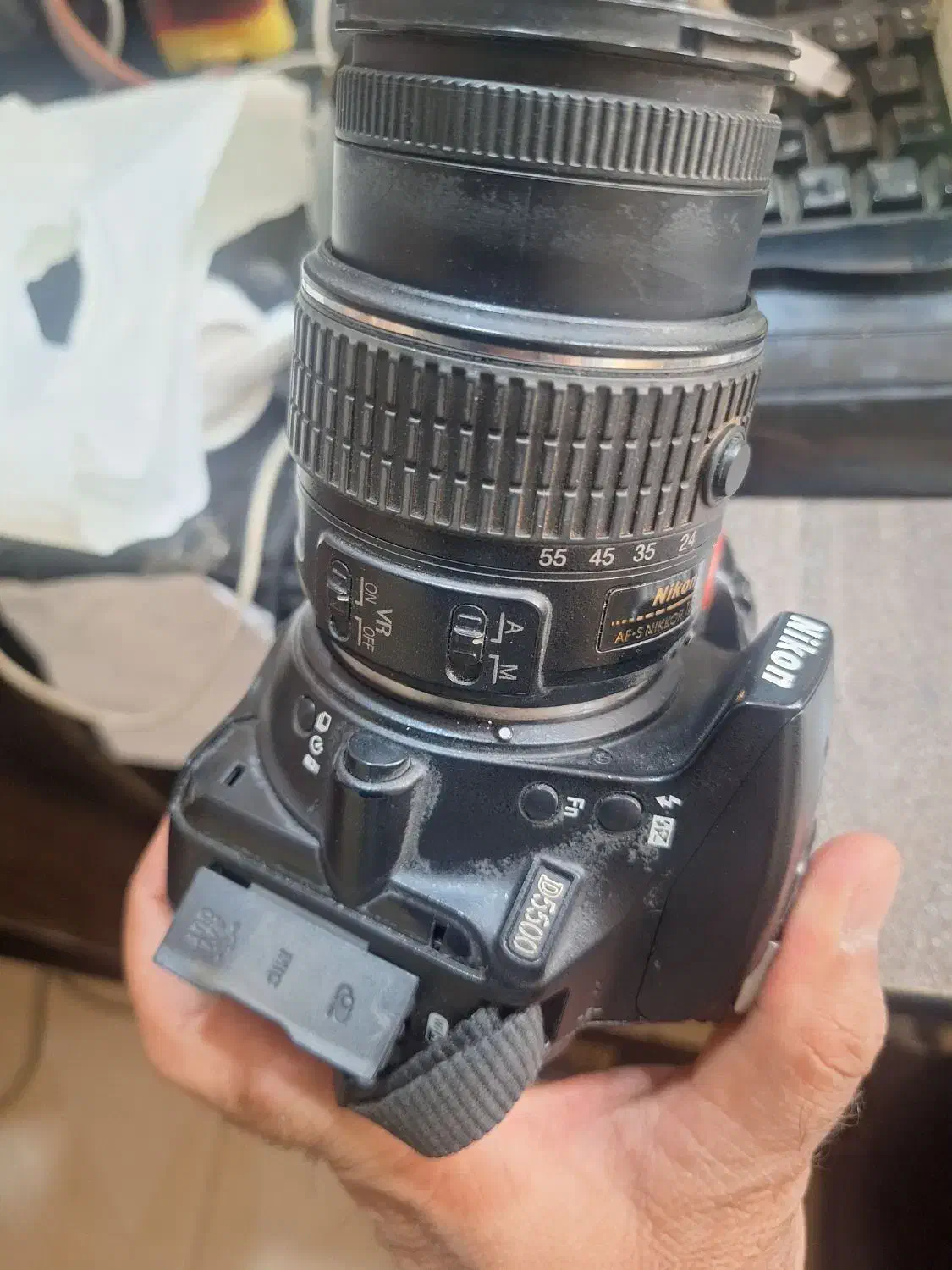 نیکون 5500 با لنز 18 55|دوربین عکاسی و فیلمبرداری|ایذه, |دیوار