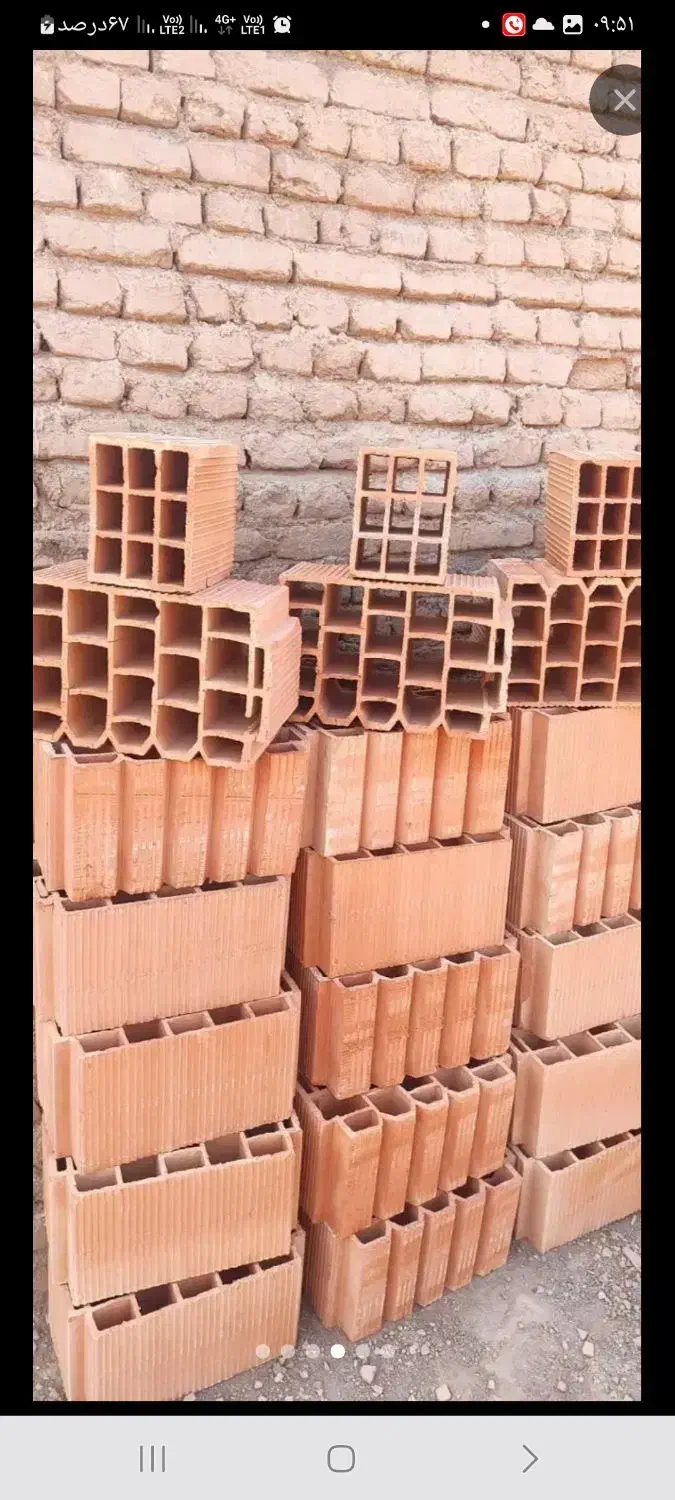 سفال سقفی و دیواری|مصالح و تجهیزات ساختمان|اهر, |دیوار