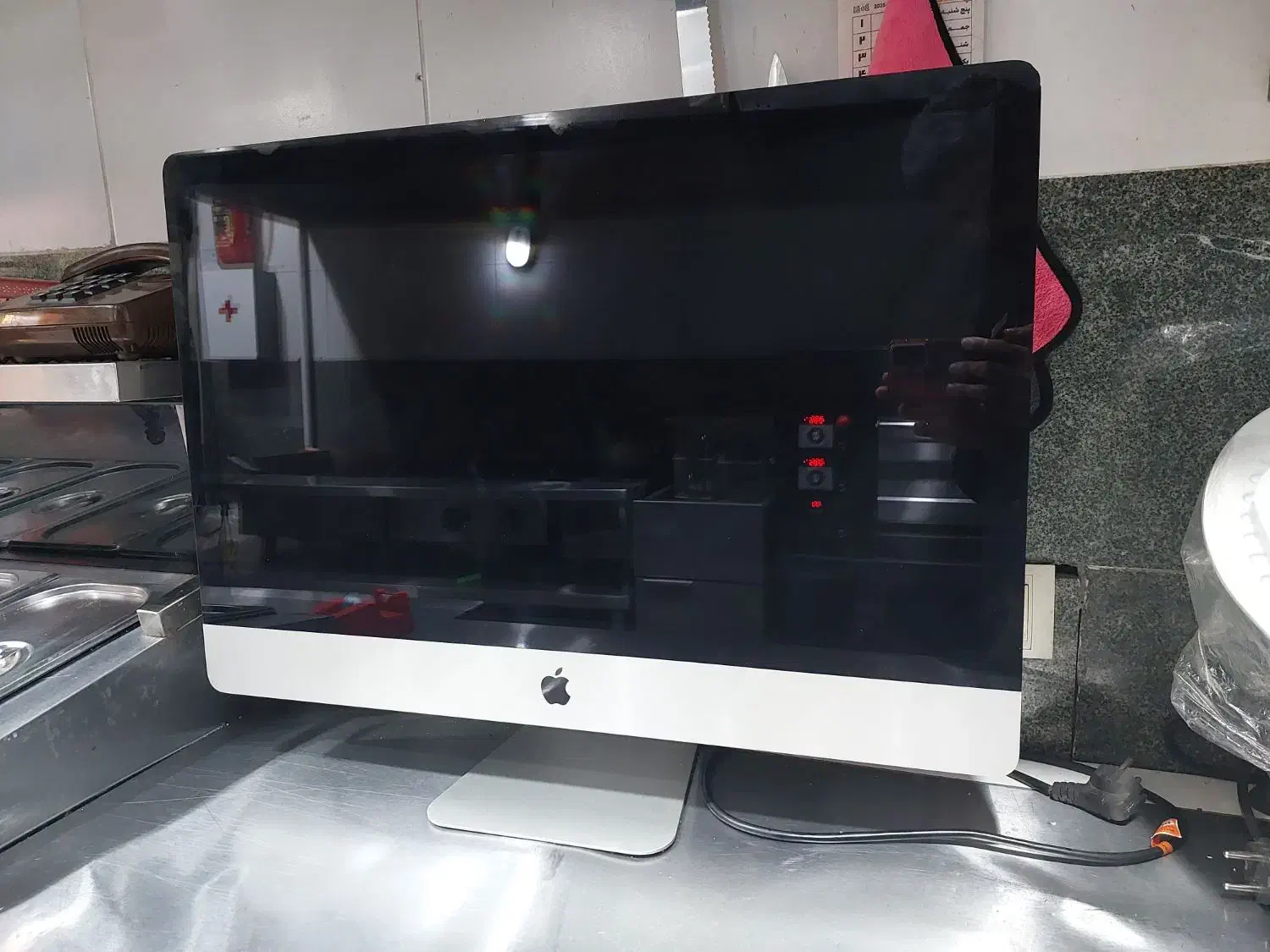 ال این وان ۲۷ اینچ اپل|رایانه رومیزی|اصفهان, باتون|دیوار