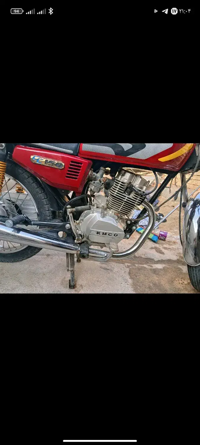 کویر ۱۵۰ مدل ۹۲|موتورسیکلت|بندر گناوه, |دیوار