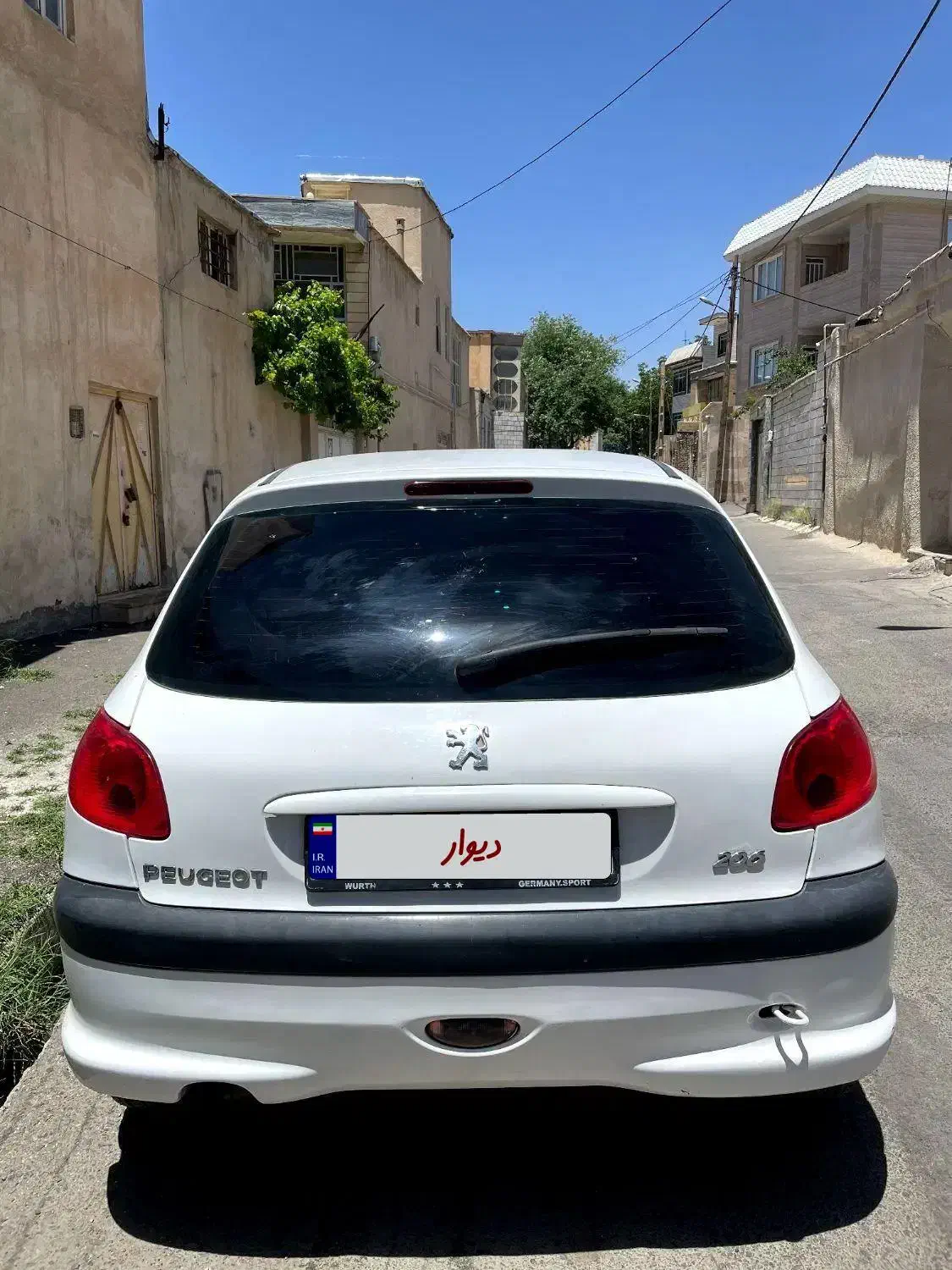 ۲۰۶ مدل ۹۰|خودرو سواری و وانت|بروجرد, |دیوار