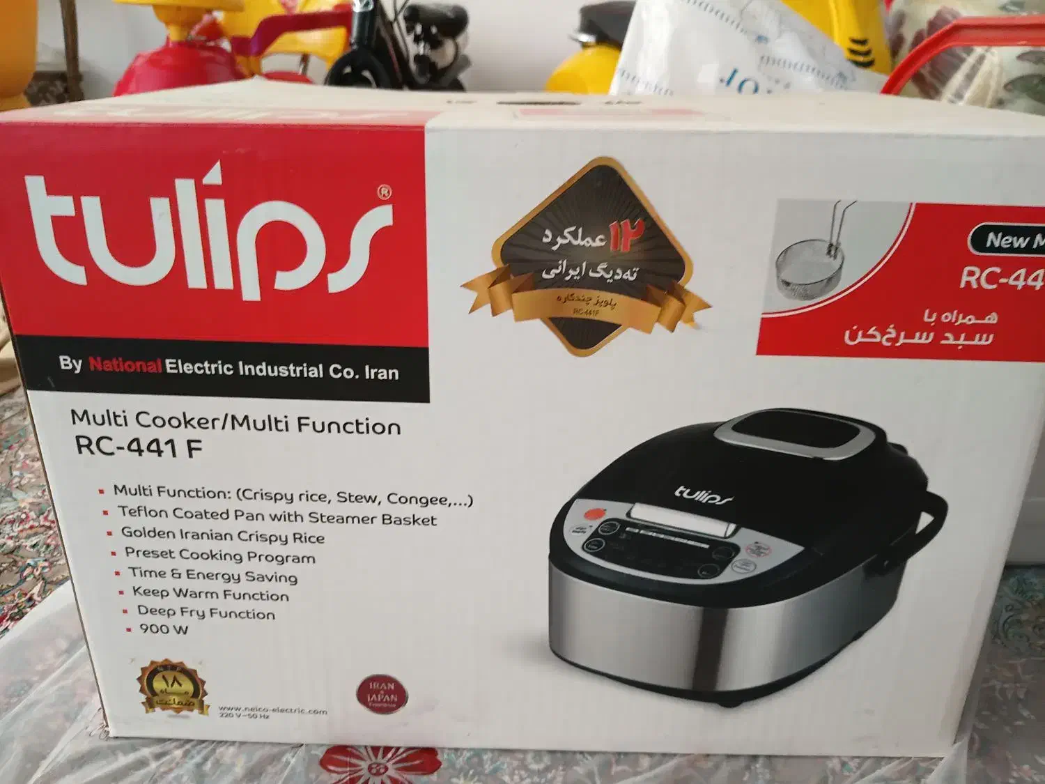 پلوپز و آرامپز و سرخ کن چند کاره تولیپس|اجاق گاز و لوازم برقی پخت‌وپز|تهران, امام زاده عبدالله|دیوار