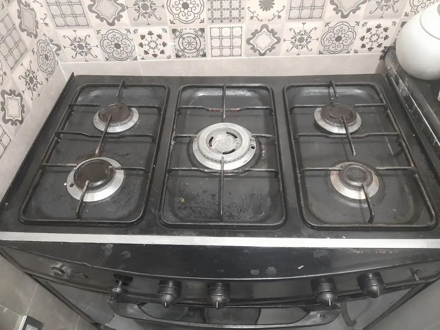 گاز ۵ شعله سالم|اجاق گاز و لوازم برقی پخت‌وپز|برازجان, |دیوار