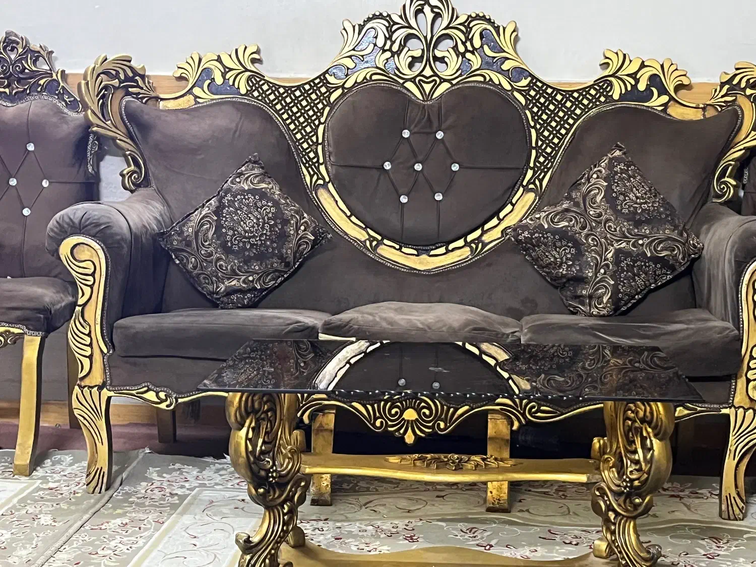 مبل راحتی|مبلمان خانگی و میز عسلی|قرچک, باقرآباد|دیوار