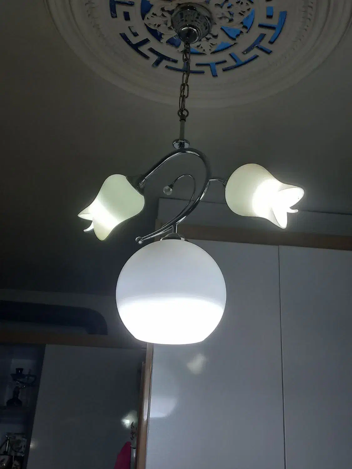 لوستر آشپزخانه|لوستر و چراغ آویز|ساوه, |دیوار