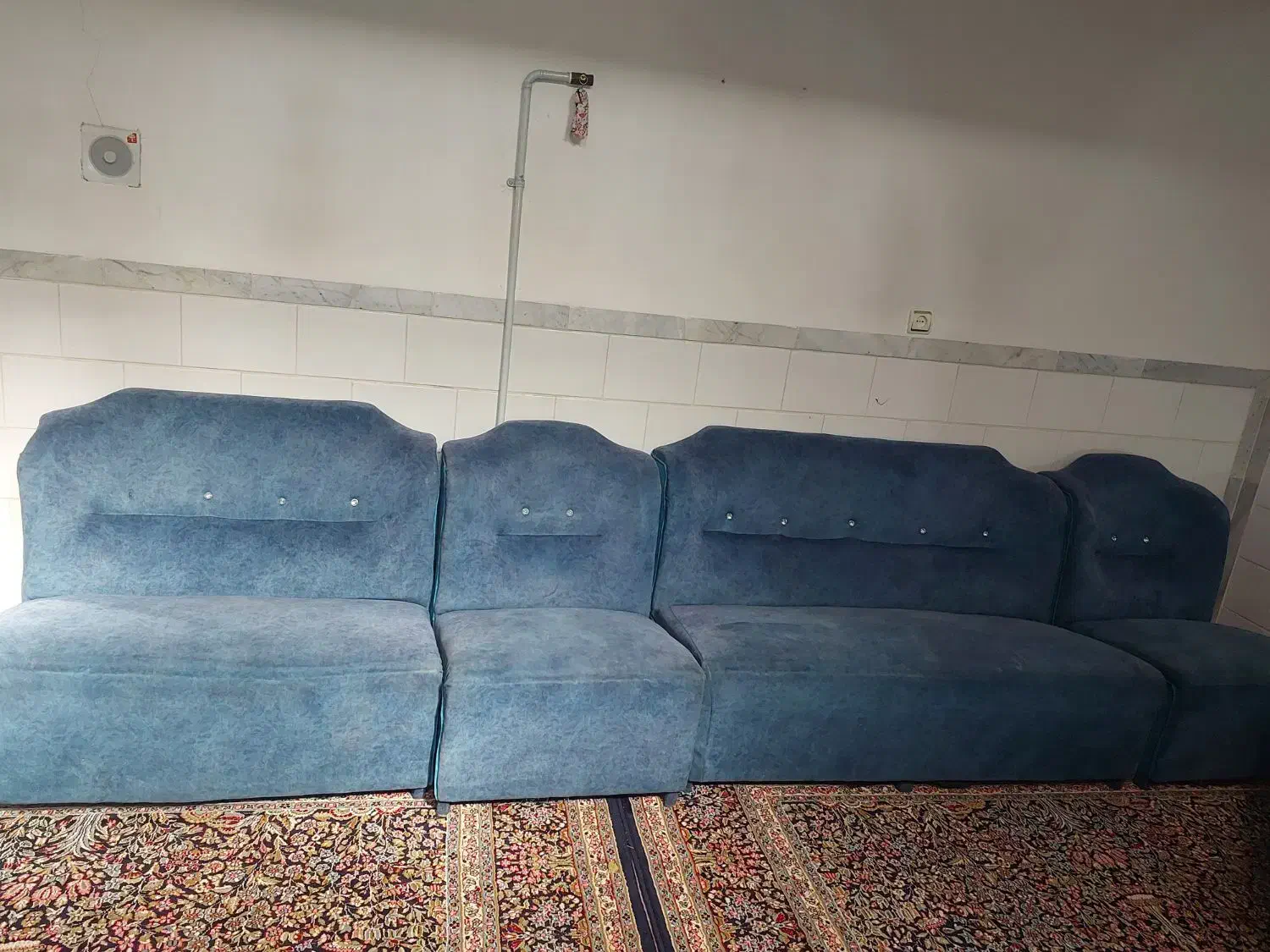 2دسته مبل راحتی|مبلمان خانگی و میز عسلی|زرند, |دیوار