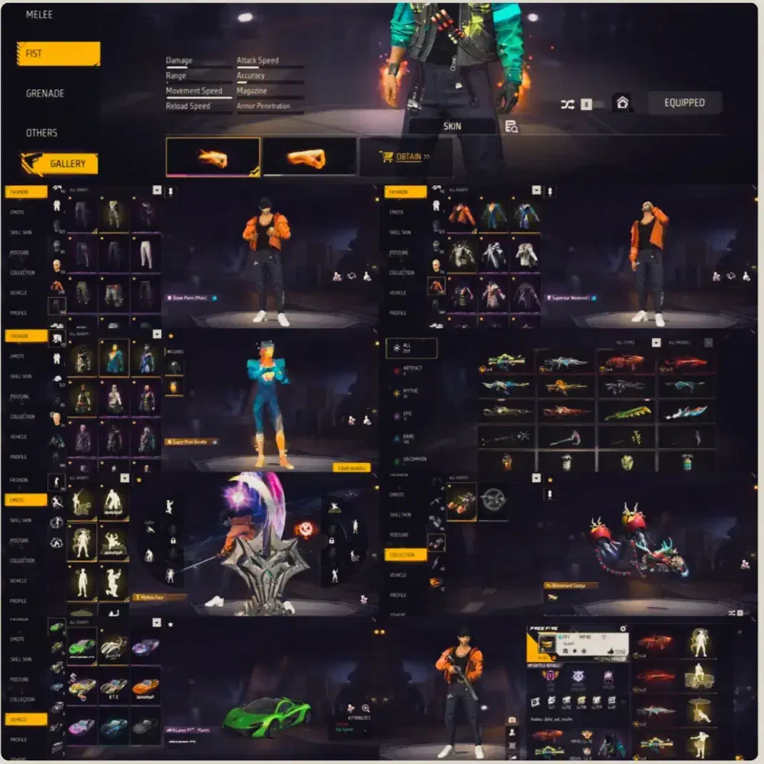 اکانت فری فایر|کنسول، بازی ویدئویی و آنلاین|شیراز, گویم|دیوار