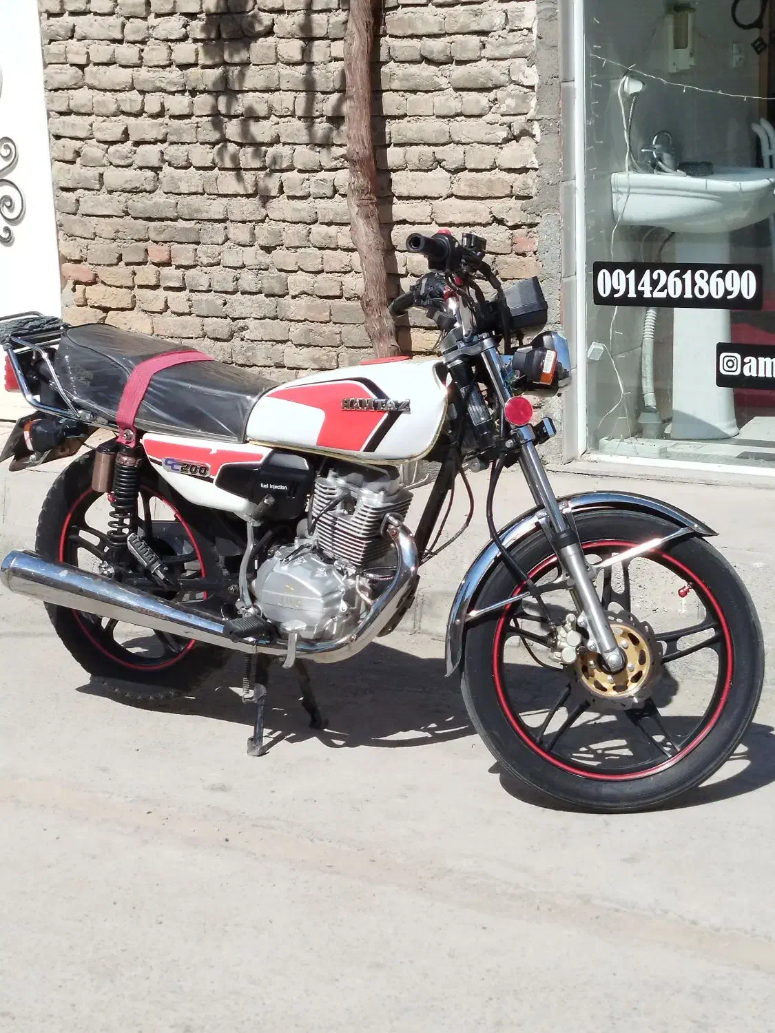 موتور همتاز ۲۰۰ طرح سی بی|موتورسیکلت|ارومیه, |دیوار