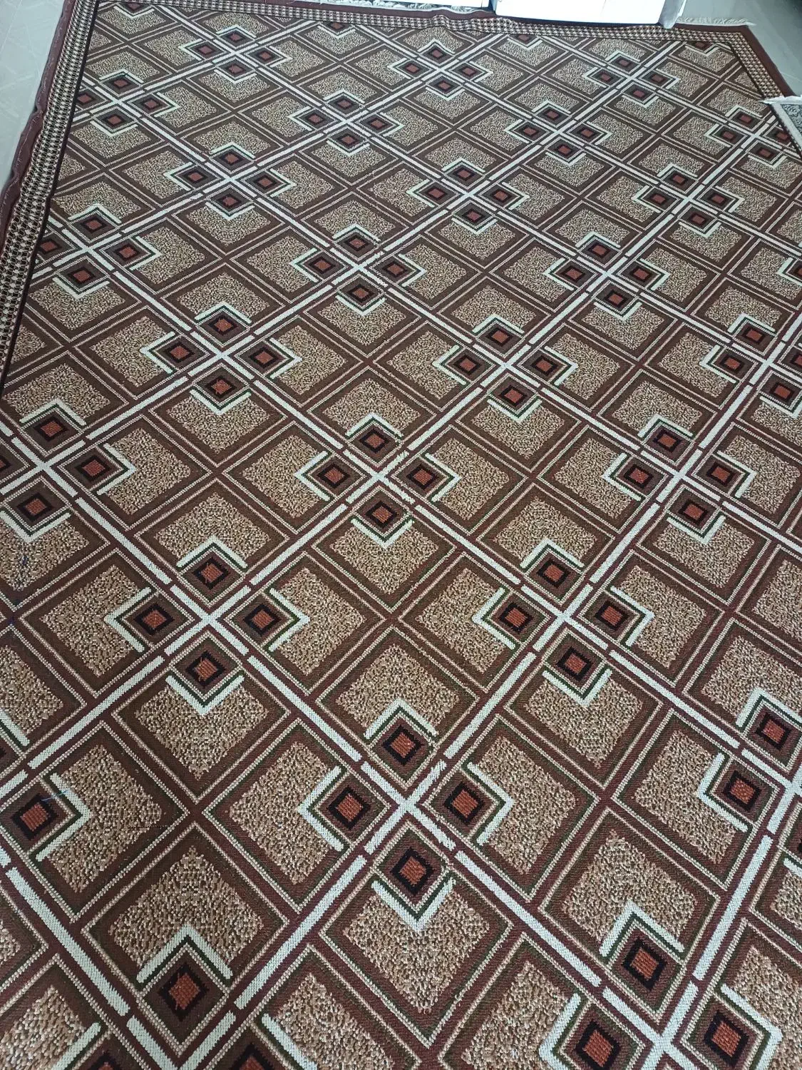 گلیم فرش ۹ متری|گلیم، جاجیم، گبه|کوهدشت, |دیوار