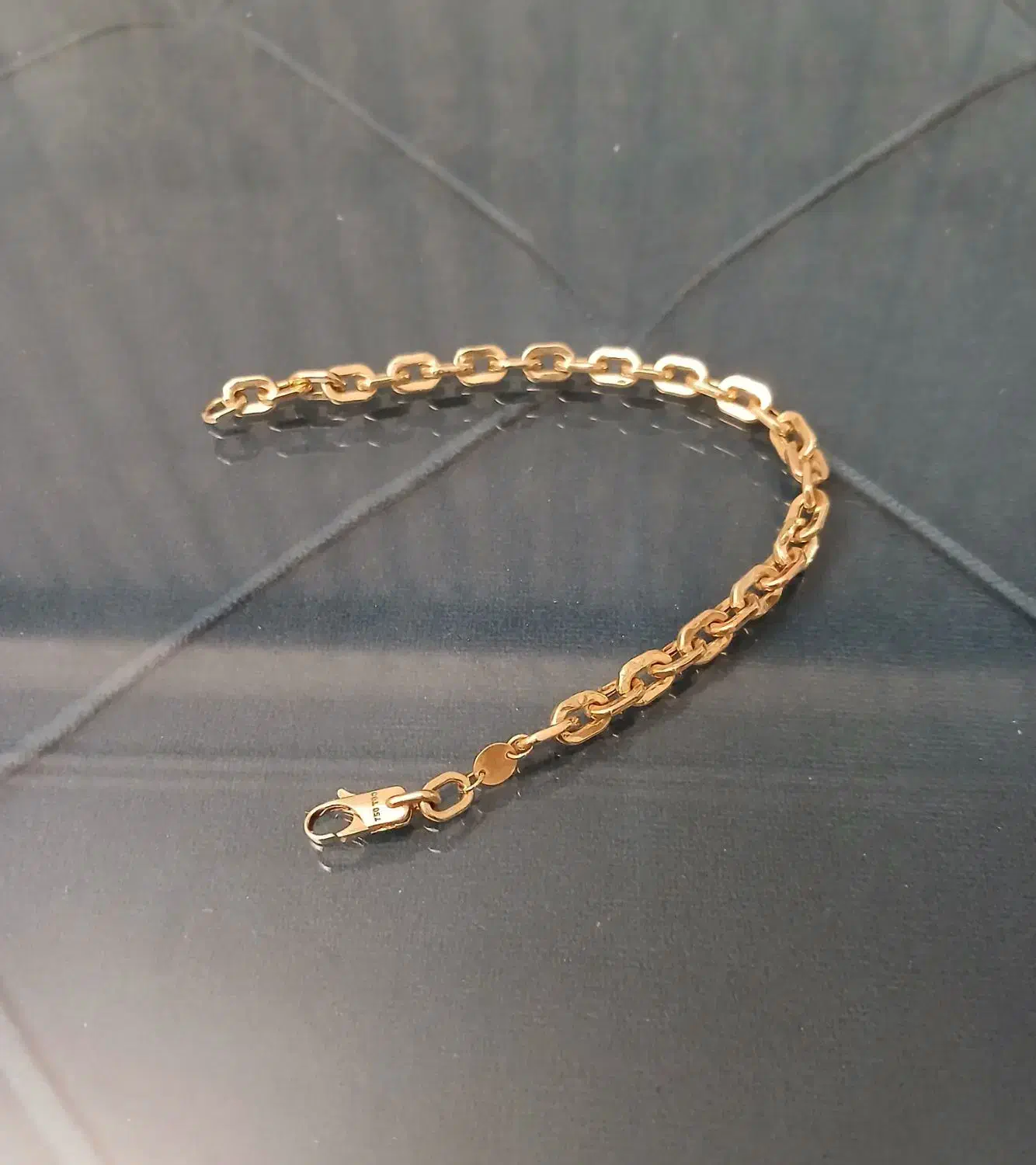 دستبند طلا اسپرت زنانه و مردانه درحد نو|جواهرات|اصفهان, دستگرده|دیوار