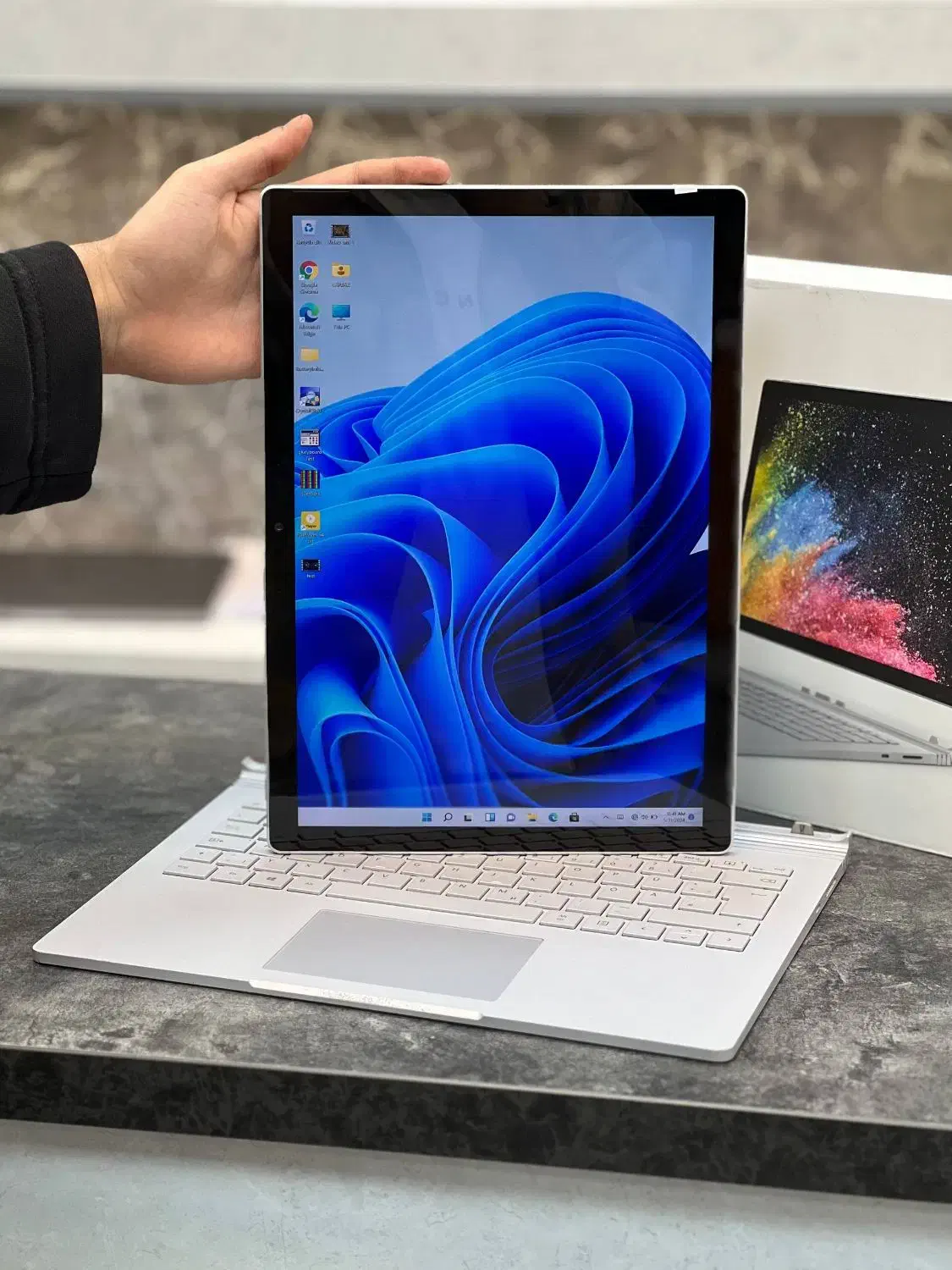 هیولای مایکروسافت SURFACE BOOK 3 با 6 گیگ 1660TI|رایانه همراه|یزد, |دیوار