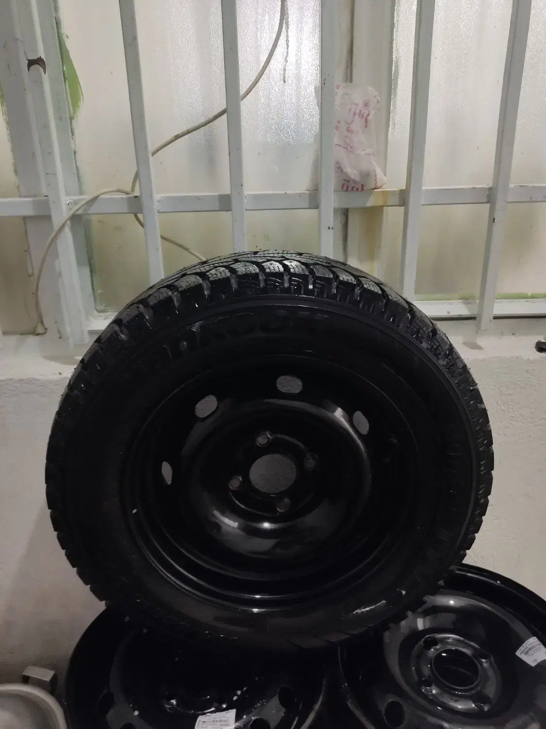 دو حلقه لاستیک هانکوک|قطعات یدکی و لوازم جانبی|مشکین‌دشت, |دیوار