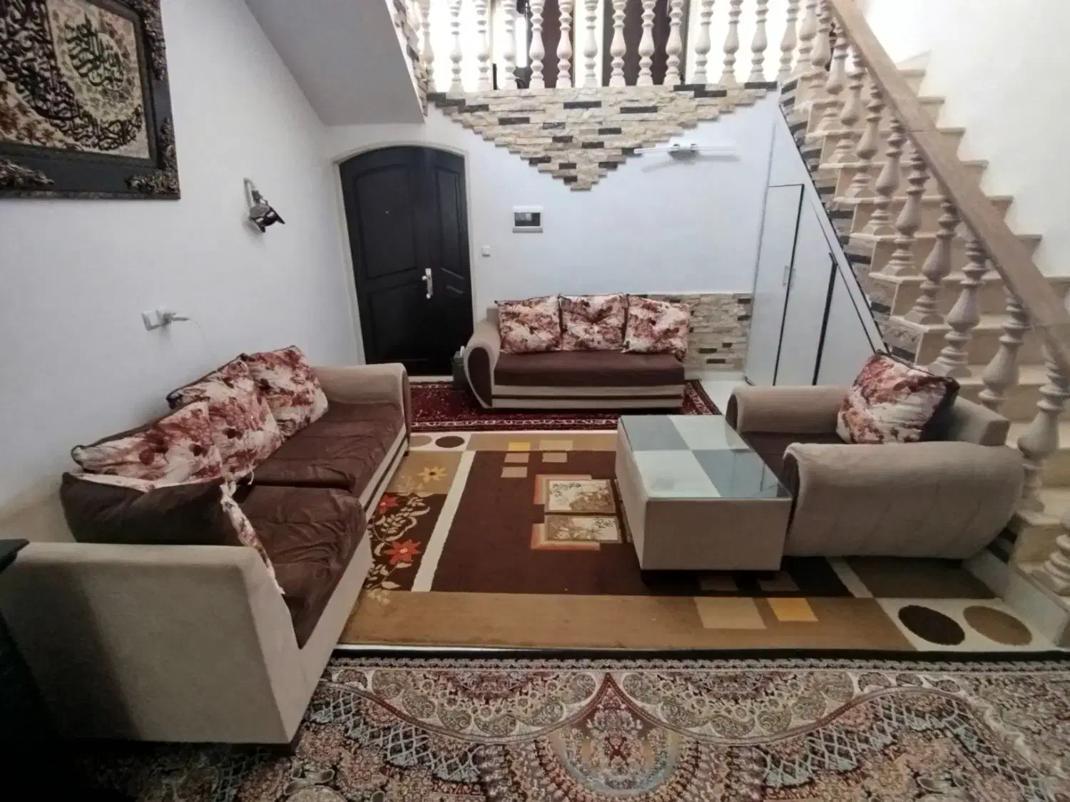 مبلمان طرح ال با میز|مبلمان خانگی و میز عسلی|قنوات, |دیوار