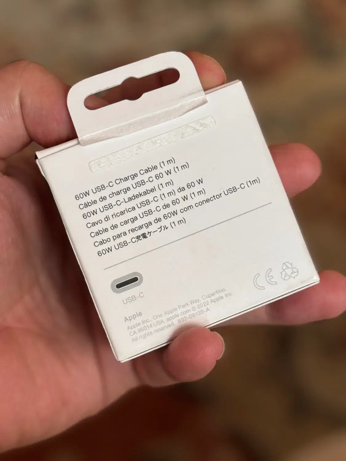 کابل شارژ ۶۰ وات اورجینال اپل|لوازم جانبی موبایل و تبلت|بوشهر, |دیوار