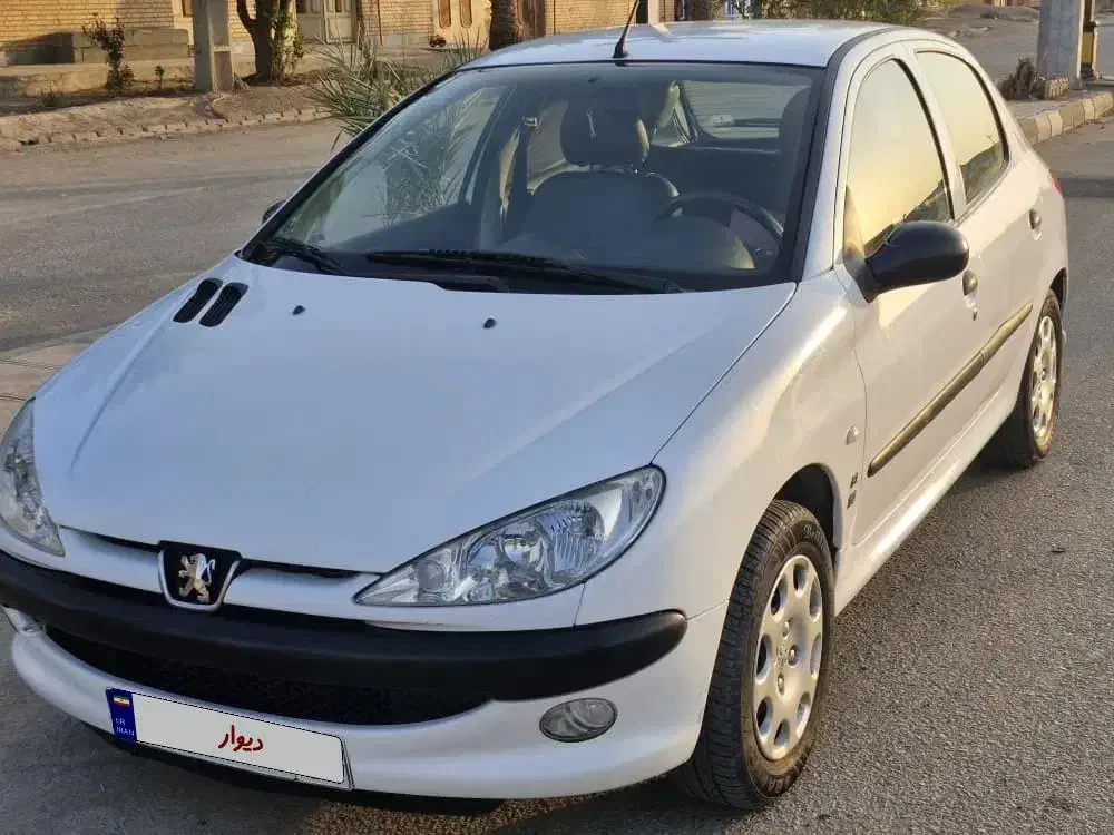 206 تیپ2 سفید|خودرو سواری و وانت|باوی, |دیوار