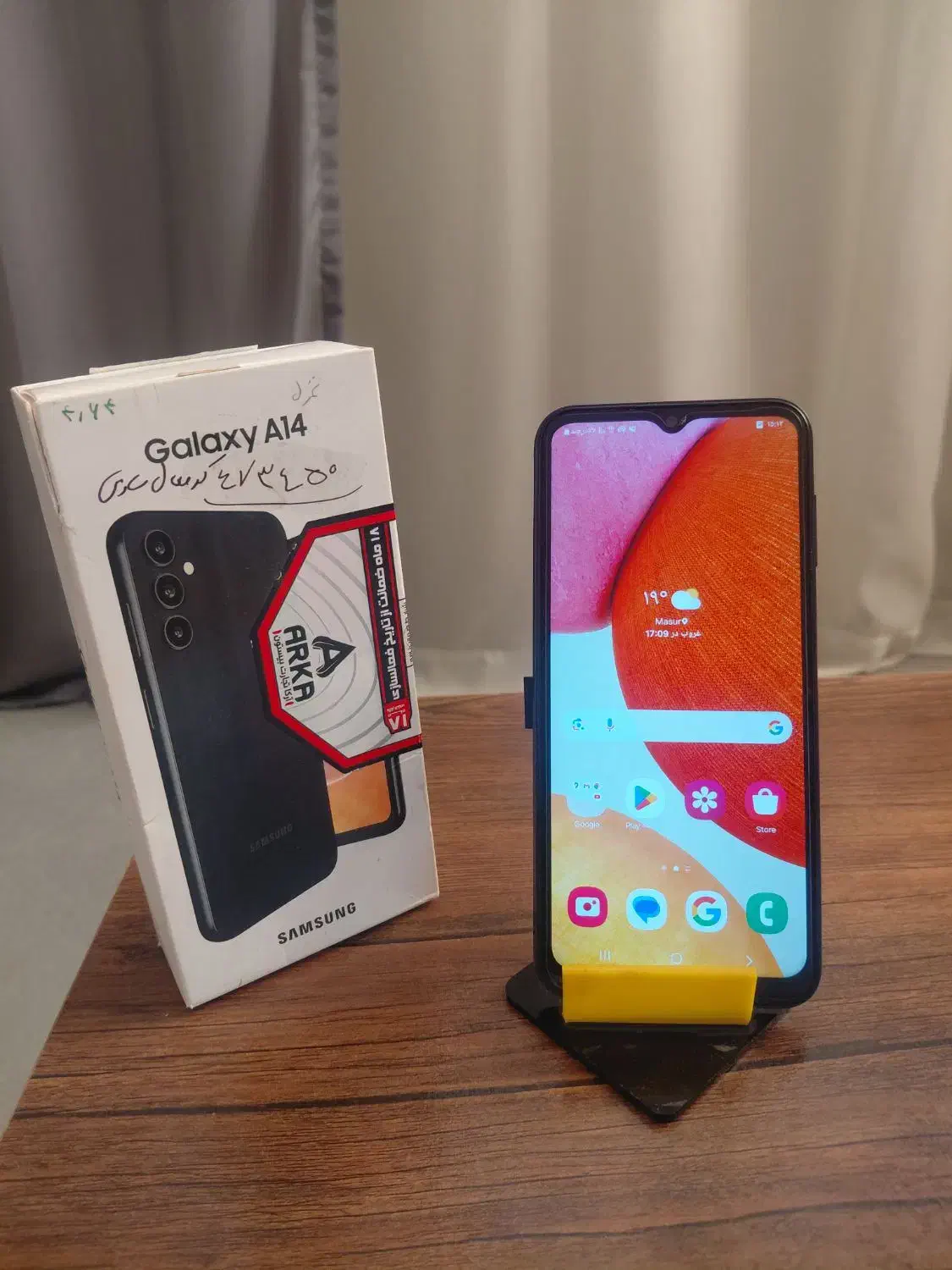 فروش گوشی سامسونگ مدل گلکسی A14سالم وبشرط|موبایل|خرمآباد, |دیوار