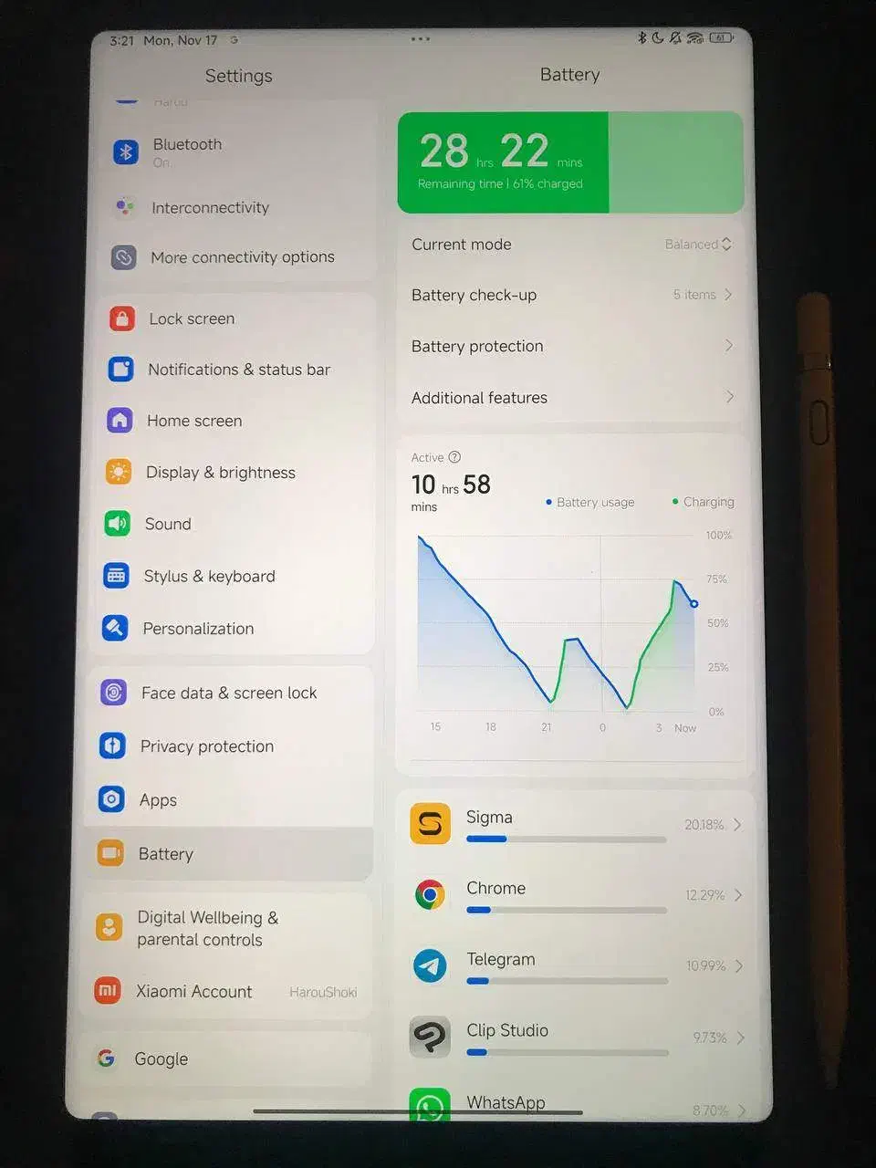 شیائومی پد 6 در حد نو تمیز|تبلت|کرج, برغان|دیوار