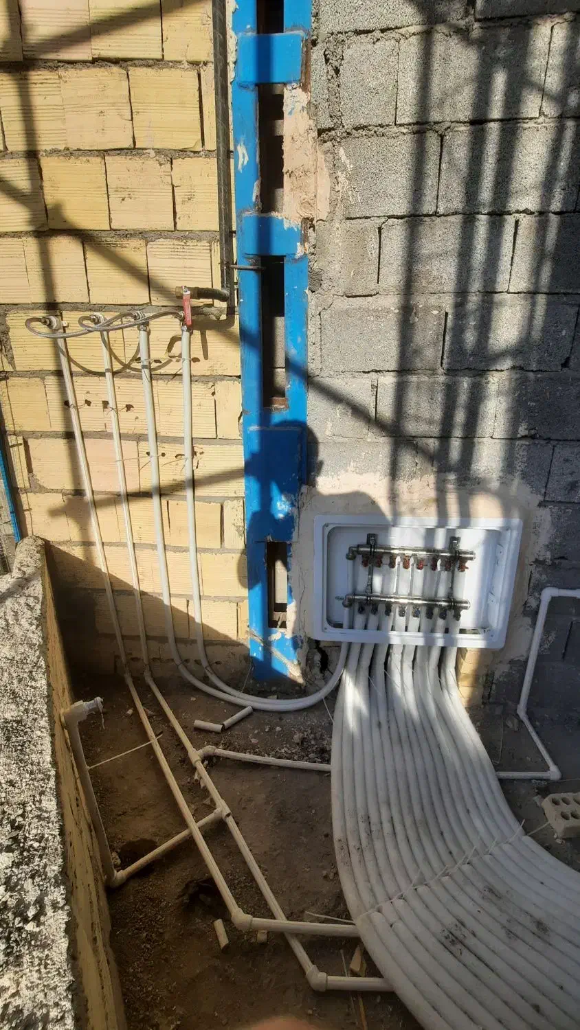 لوله کشی آب سرد و گرم لوله کشی فاضلاب گرمایش از کف|خدمات پیشه و مهارت|مشهد, رده|دیوار