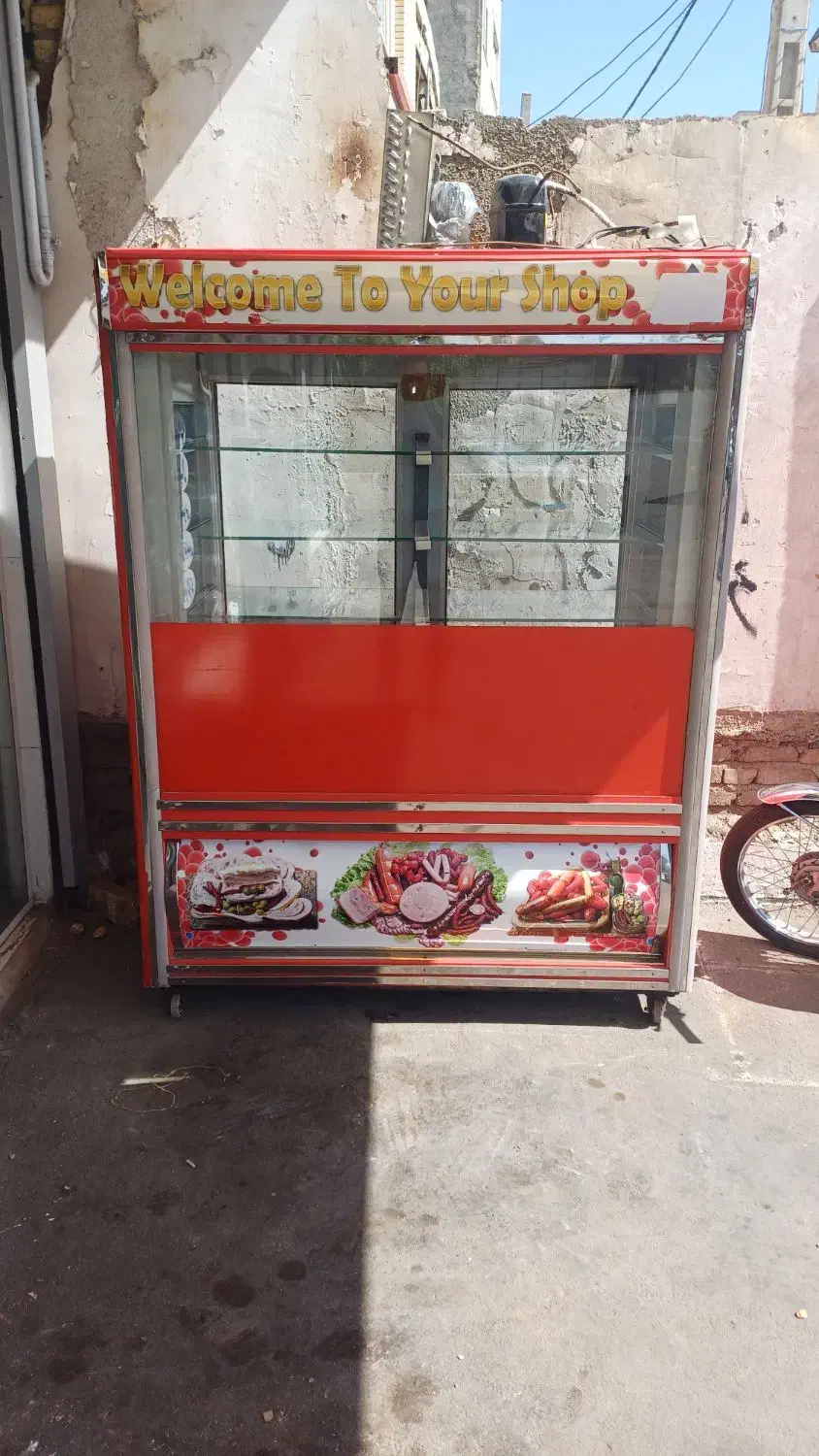 یخچال چهار درب سوپر مارکت|فروشگاه و مغازه|قزوین, |دیوار