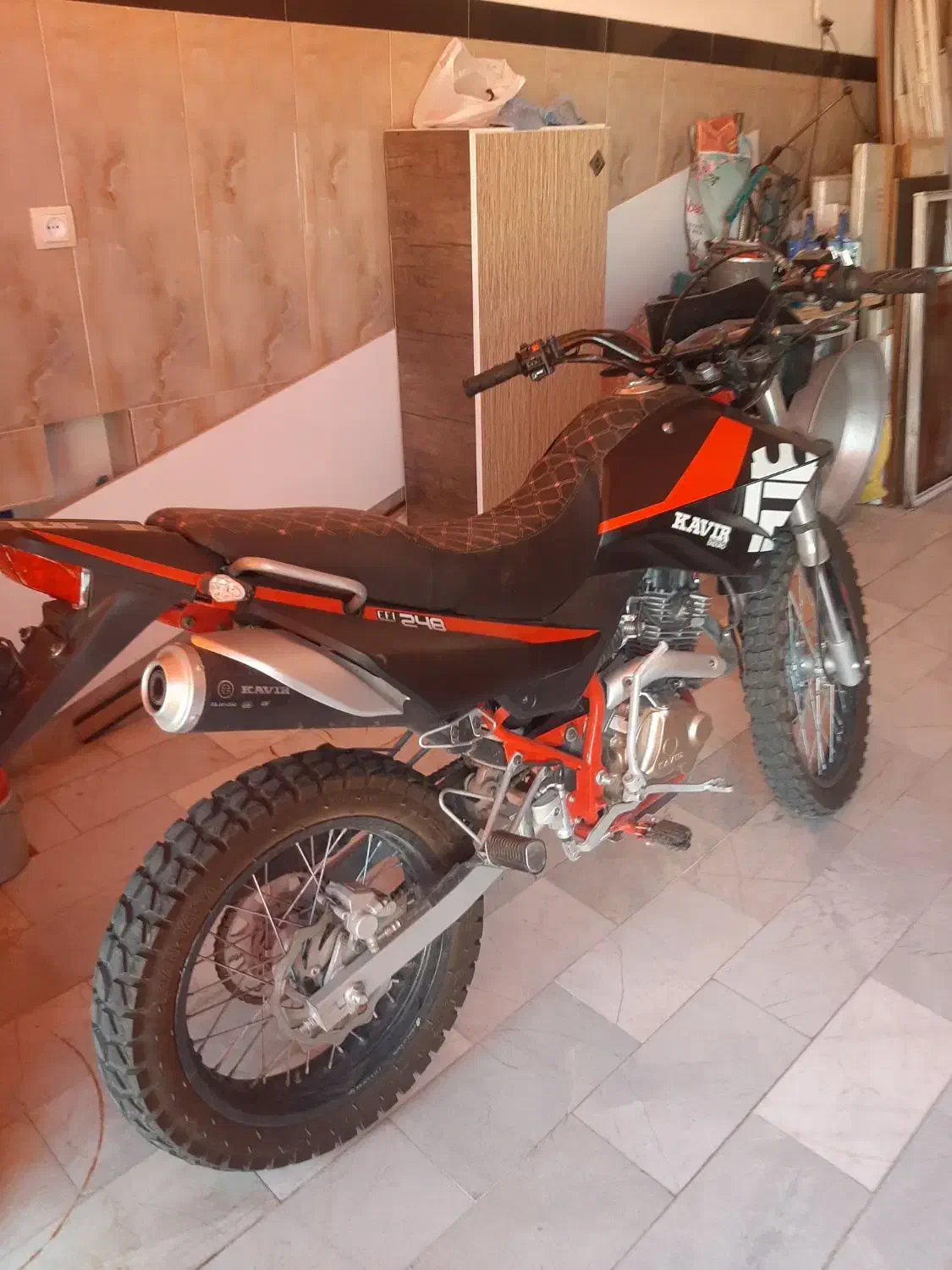 موتور تریل۲۵۰ قروه|موتورسیکلت|قروه, |دیوار