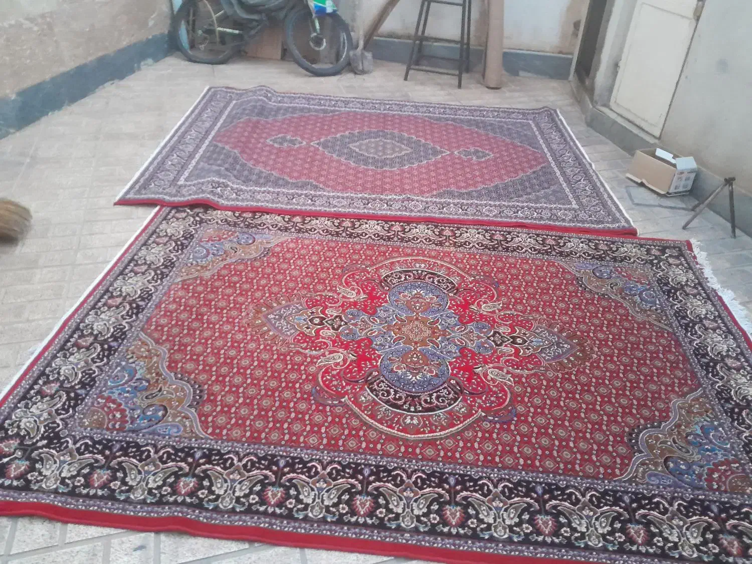 ۴تخته فرش برا فروش|فرش|ابهر, |دیوار