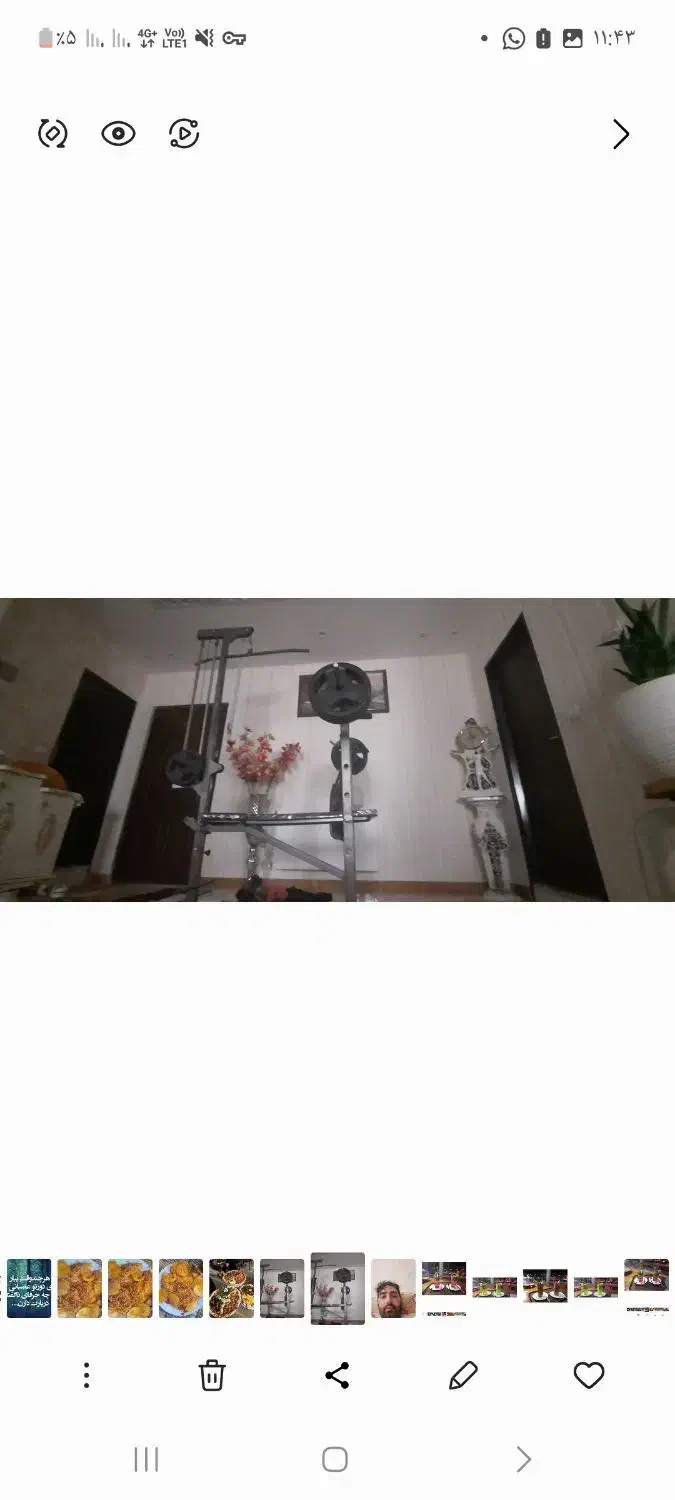 میز پرس سینه|تجهیزات ورزشی|پرند, فاز ۴|دیوار