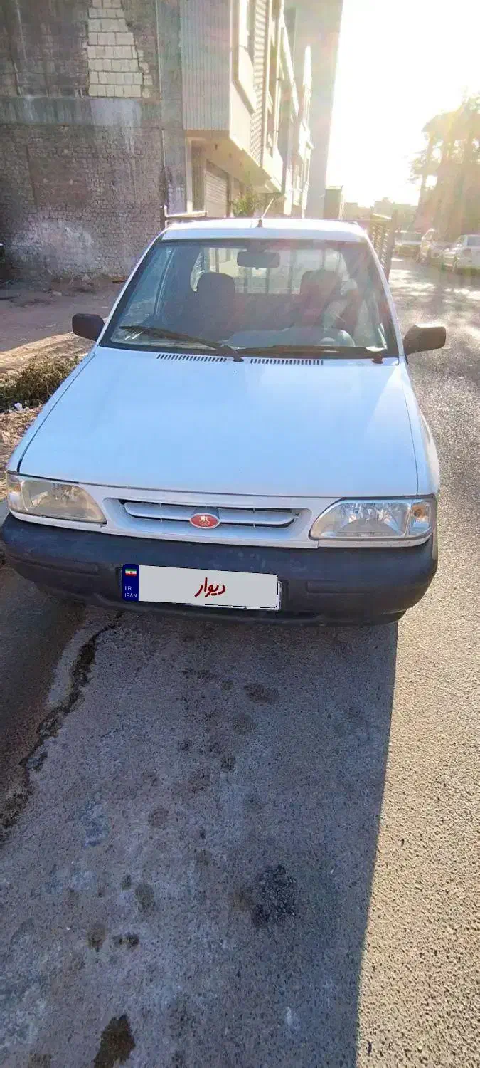 وانت پراید معاوضه با سواری|خودرو سواری و وانت|یزد, |دیوار