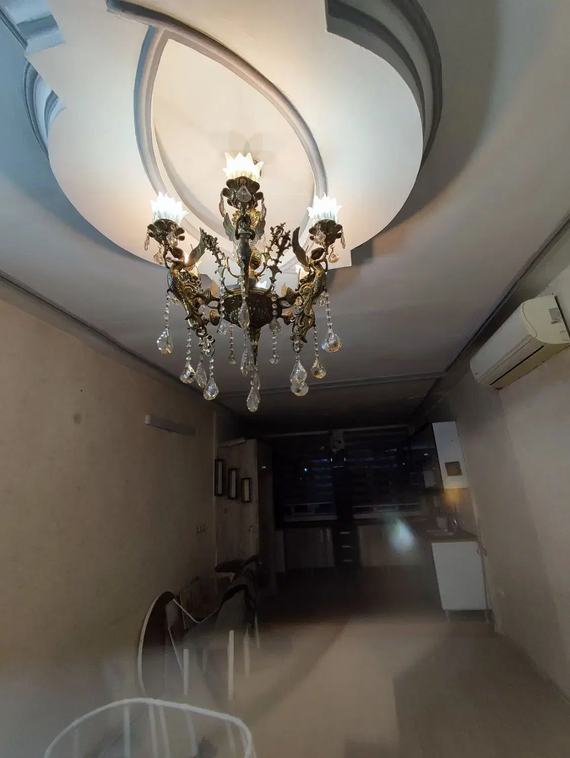 لوسترتمام برنز|لوستر و چراغ آویز|سرخه حصار, |دیوار