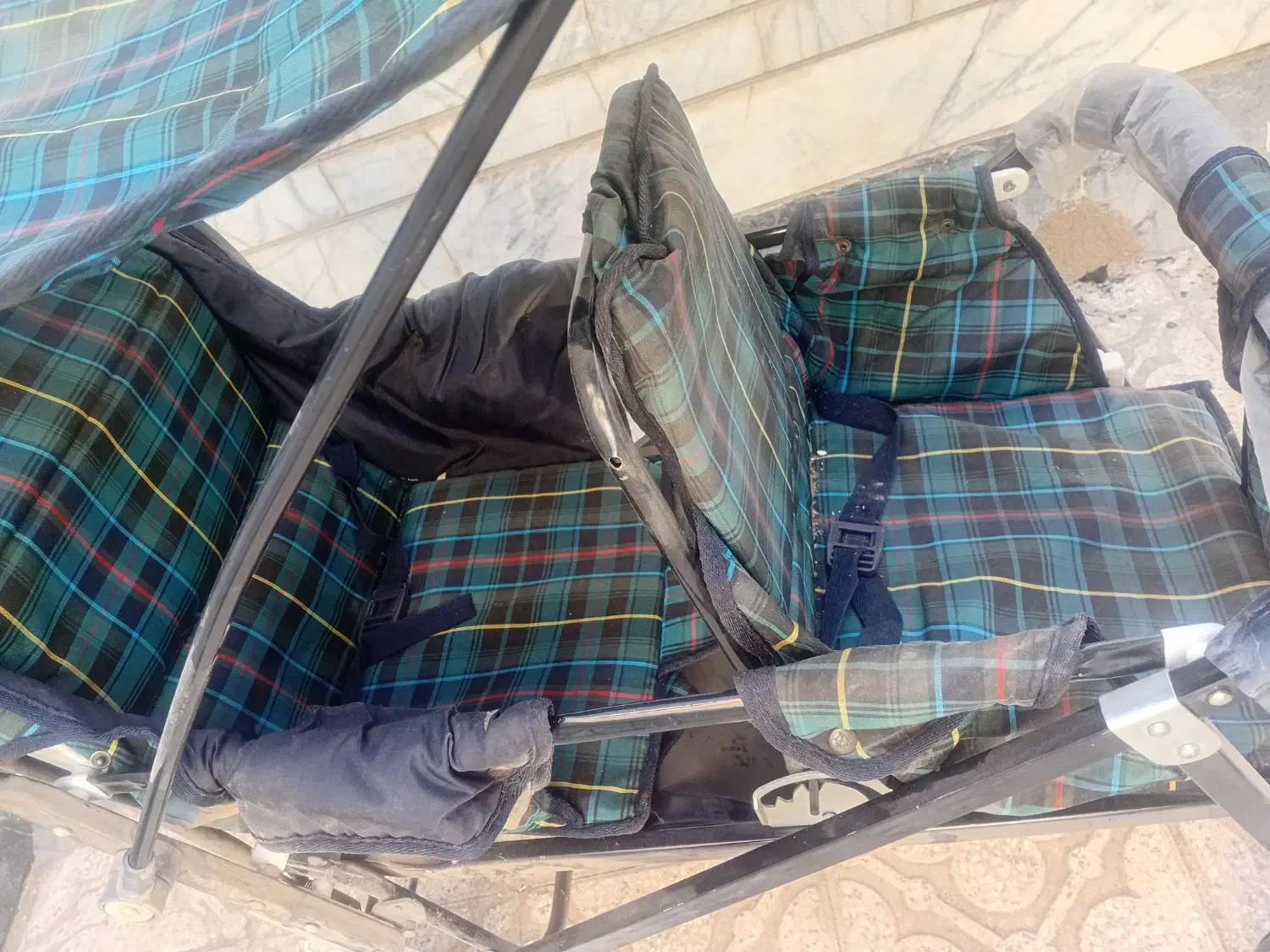 کالسکه دوقلو|کالسکه و لوازم جانبی|شیراز, شهرک والفجر|دیوار