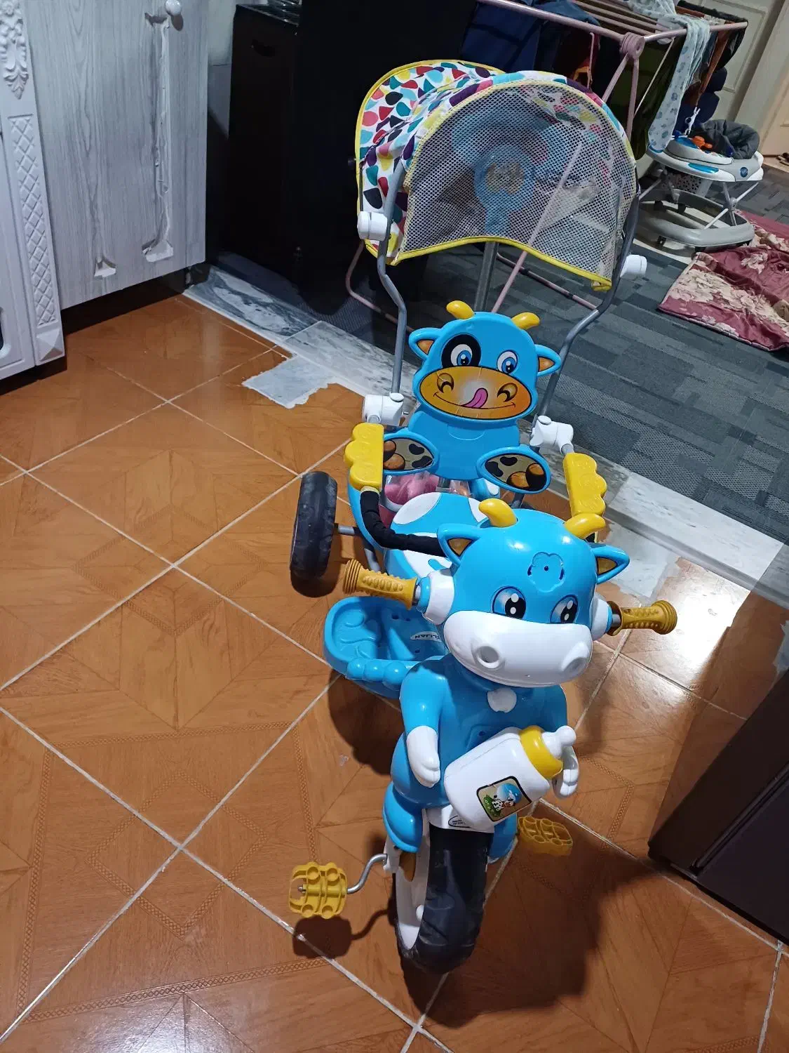 سه چرخه کودک|دوچرخه، اسکیت، اسکوتر|قدس, شهر‌قدس|دیوار