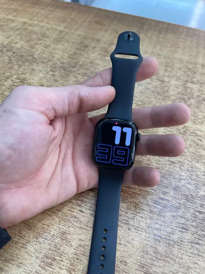 اپلواچ سری10 جت بلک 46mmمعاوضه با گوشی|ساعت|همدان, |دیوار