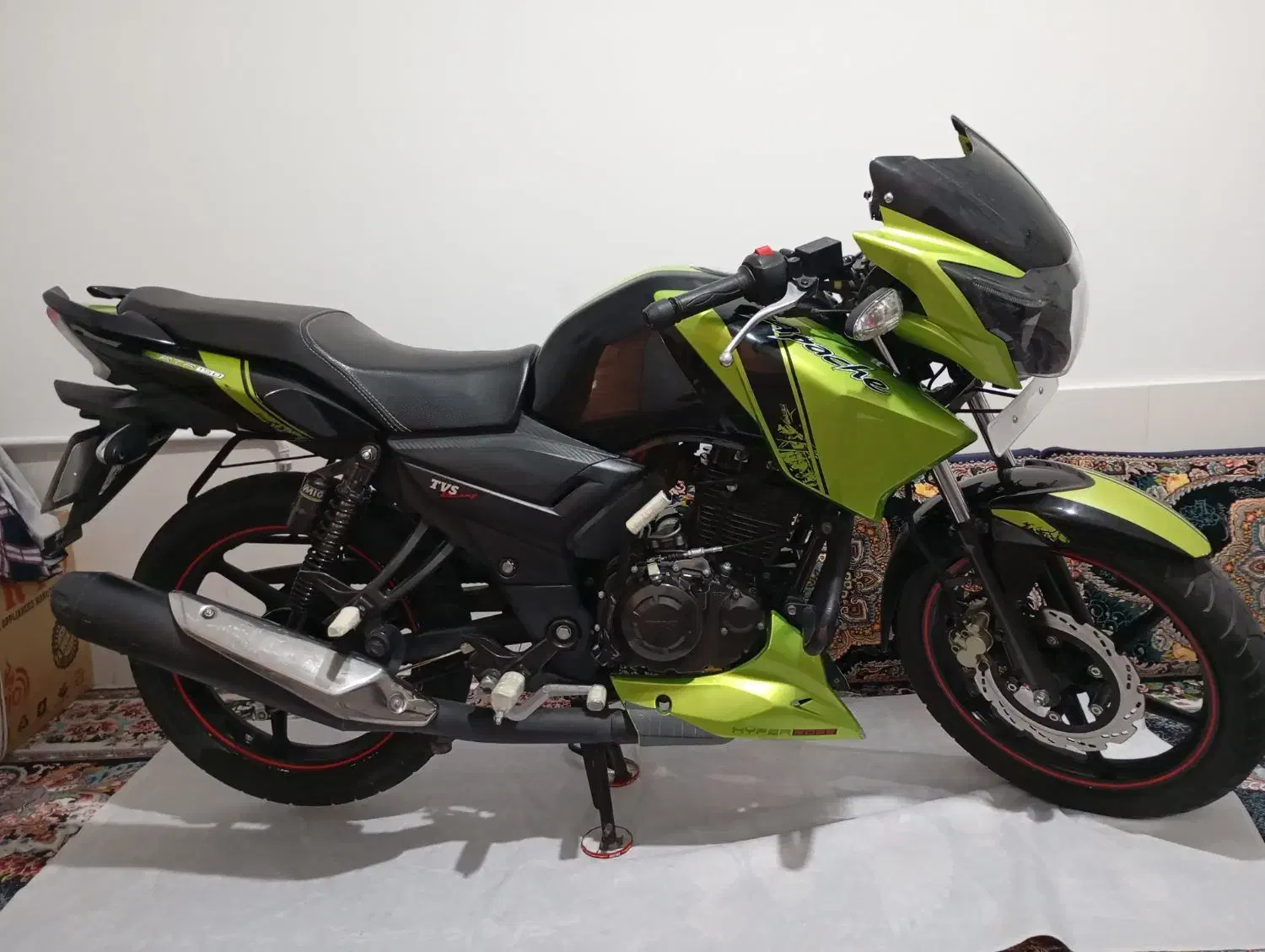 اپاچی 150مدل 95صفر|موتورسیکلت|تربت‌حیدریه, منظر|دیوار