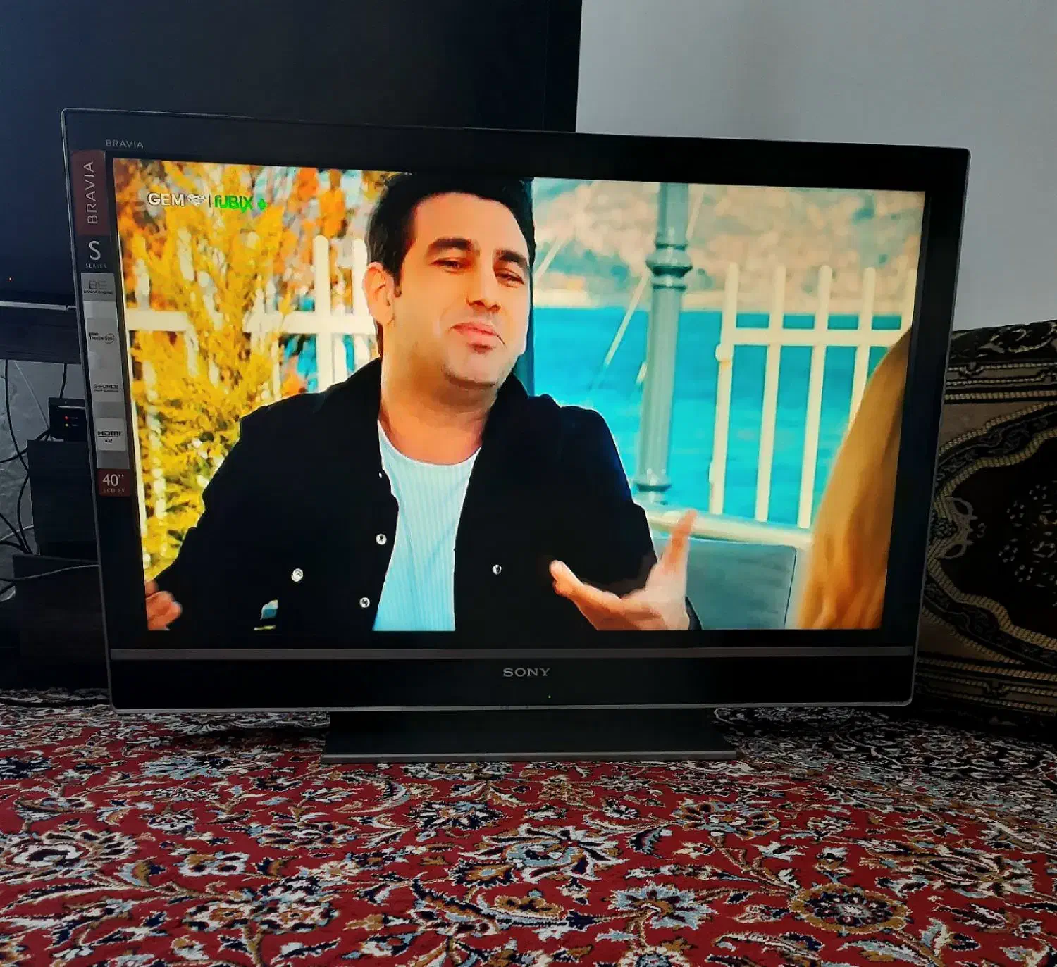 سونی ۴۰ اینچ HD|تلویزیون و پروژکتور|سرخرود, |دیوار