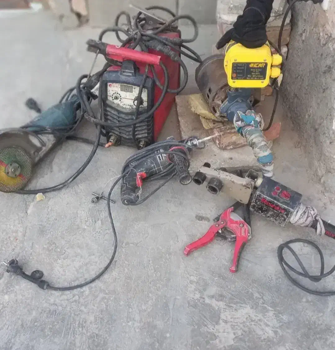 لوله کشی آب وتاسیسات و جوشکاری سیار پذیرفته می شود|خدمات پیشه و مهارت|مشگین شهر, |دیوار