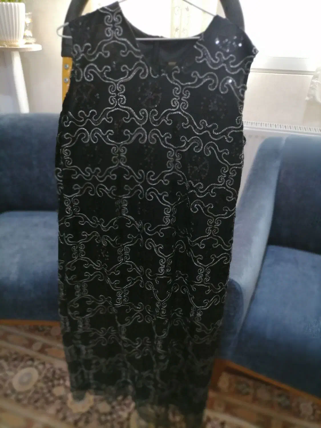 پیراهن مجلسی روی زانو آستین سرخود|لباس|رشت, رشتیان|دیوار