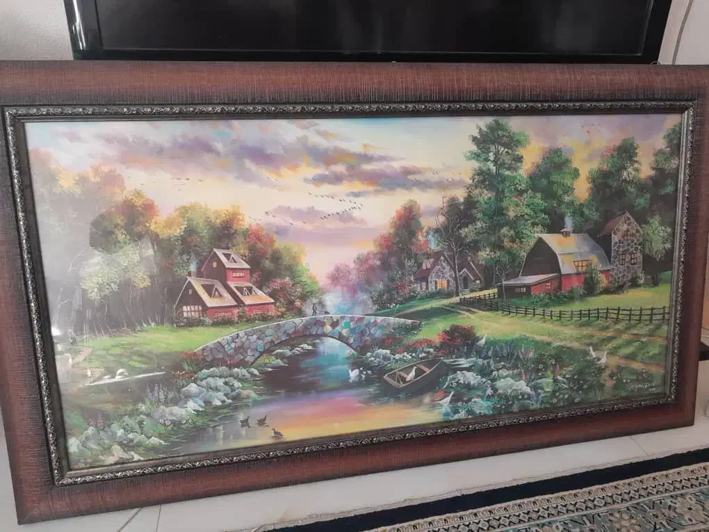 تابلو در حد نو|تابلو، نقاشی، عکس|شاهین‌شهر, فردوسی|دیوار