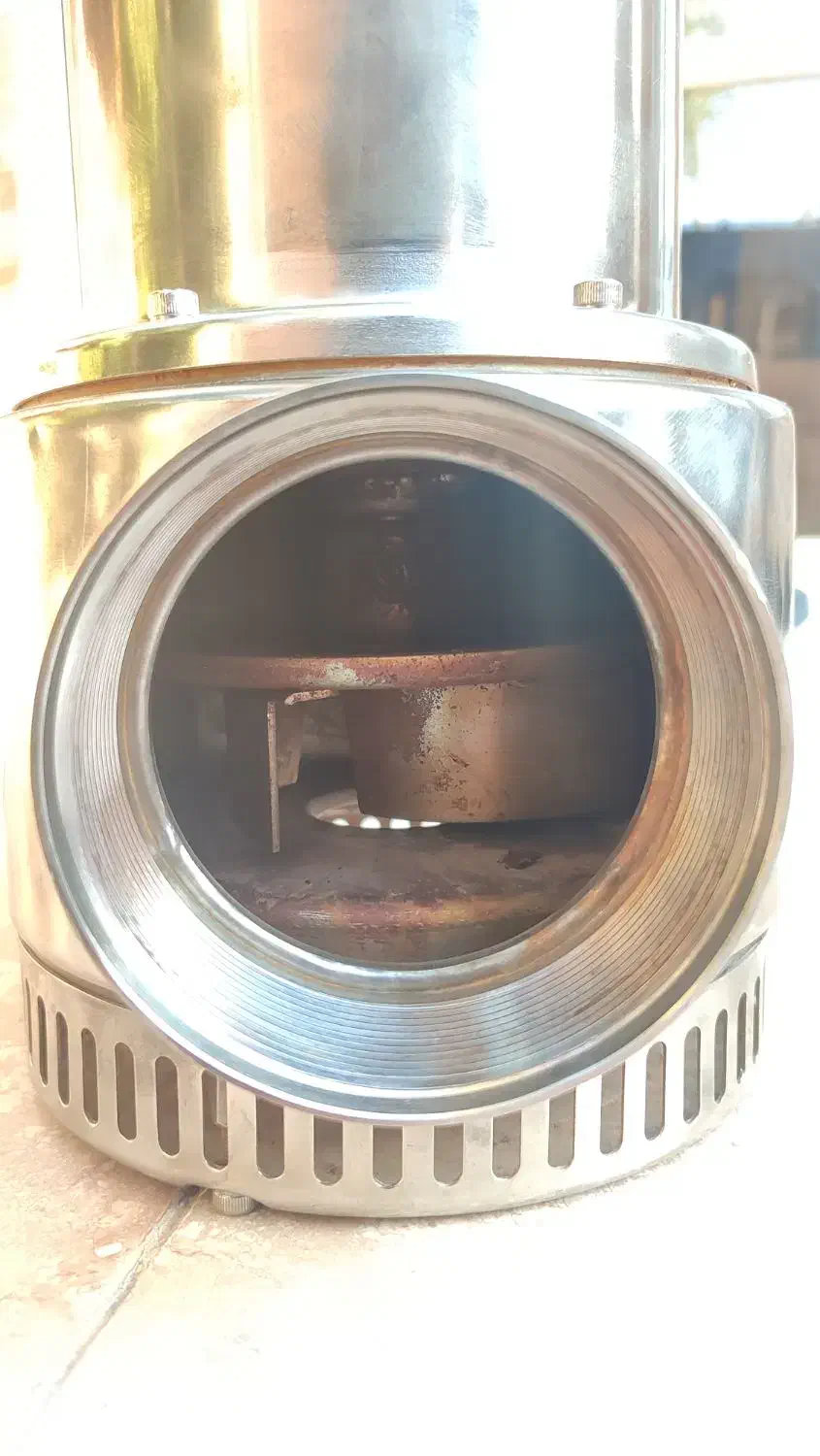 لجن کش 3 اینچ تمام استیل ایتالیایی فابریک|ماشینآلات صنعتی|خمینیشهر, |دیوار