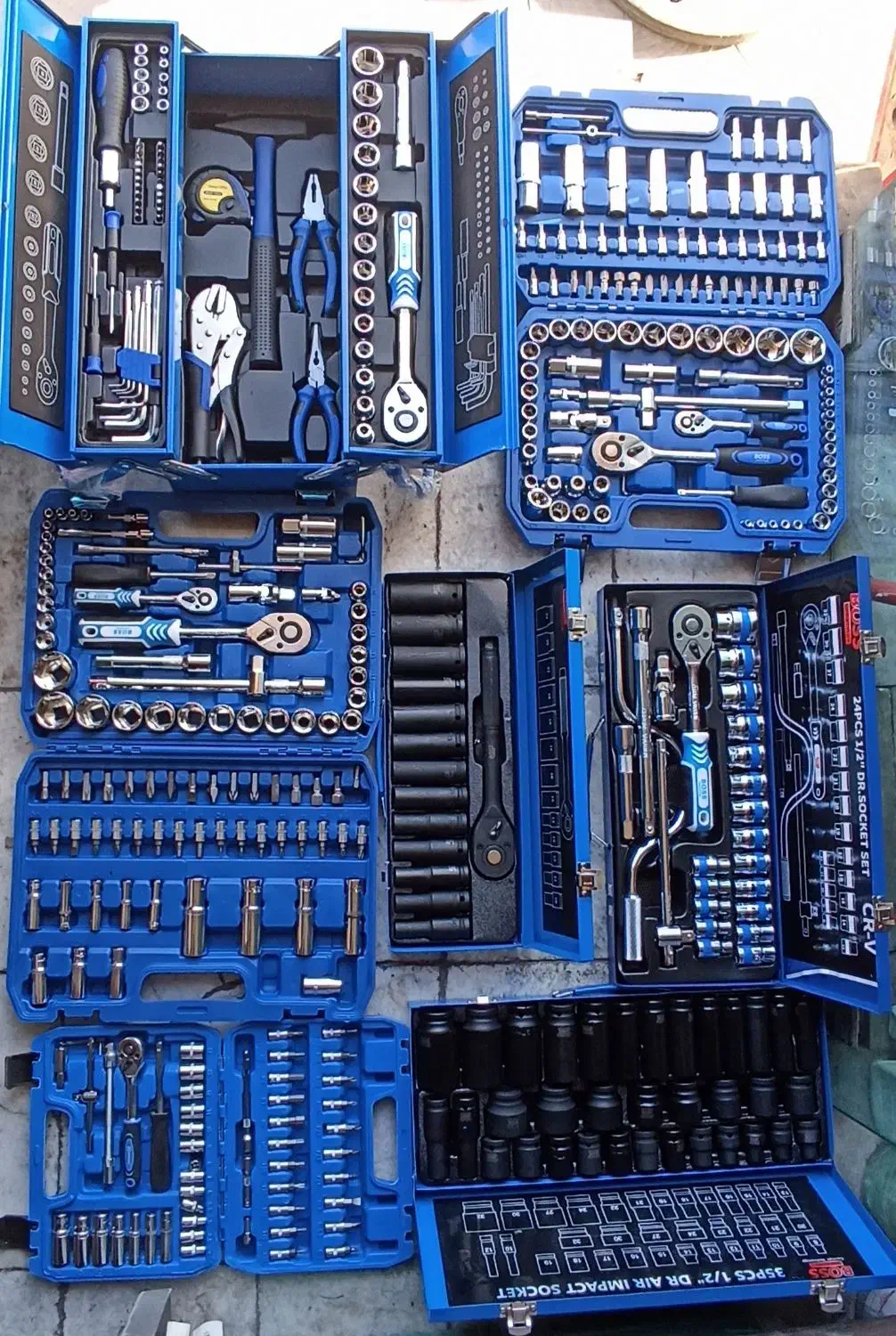 جعبه بکس۶۵پارچه تکنولوژی المان بکس پایه بلند|ابزارآلات|اصفهان, پوریای ولی|دیوار