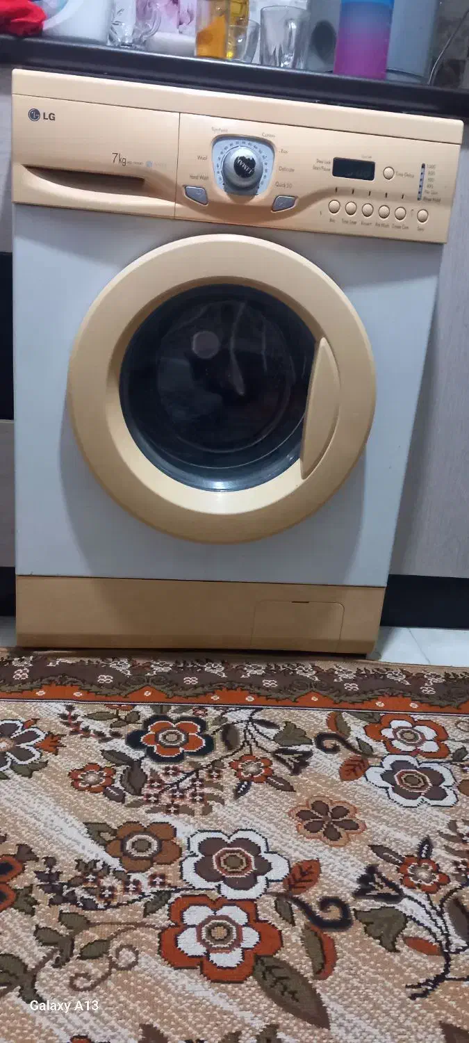 ماشین لباسشویی ال‌جی گلد ۷کیلویی|ماشین لباسشویی و خشک‌کن لباس|رشت, حافظ آباد|دیوار