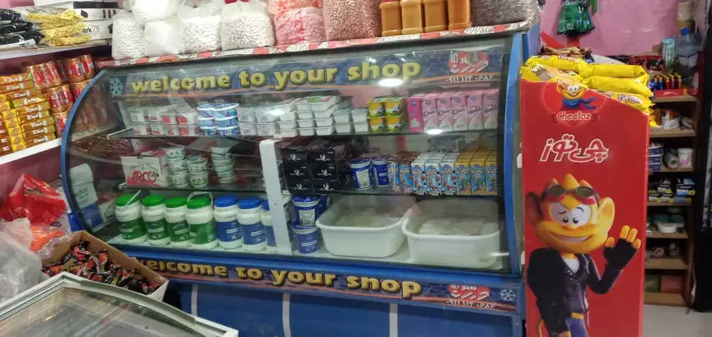 یخچال شیشه خم مخصوص شیرینی فروشی وکبابی|فروشگاه و مغازه|ارجمند, |دیوار