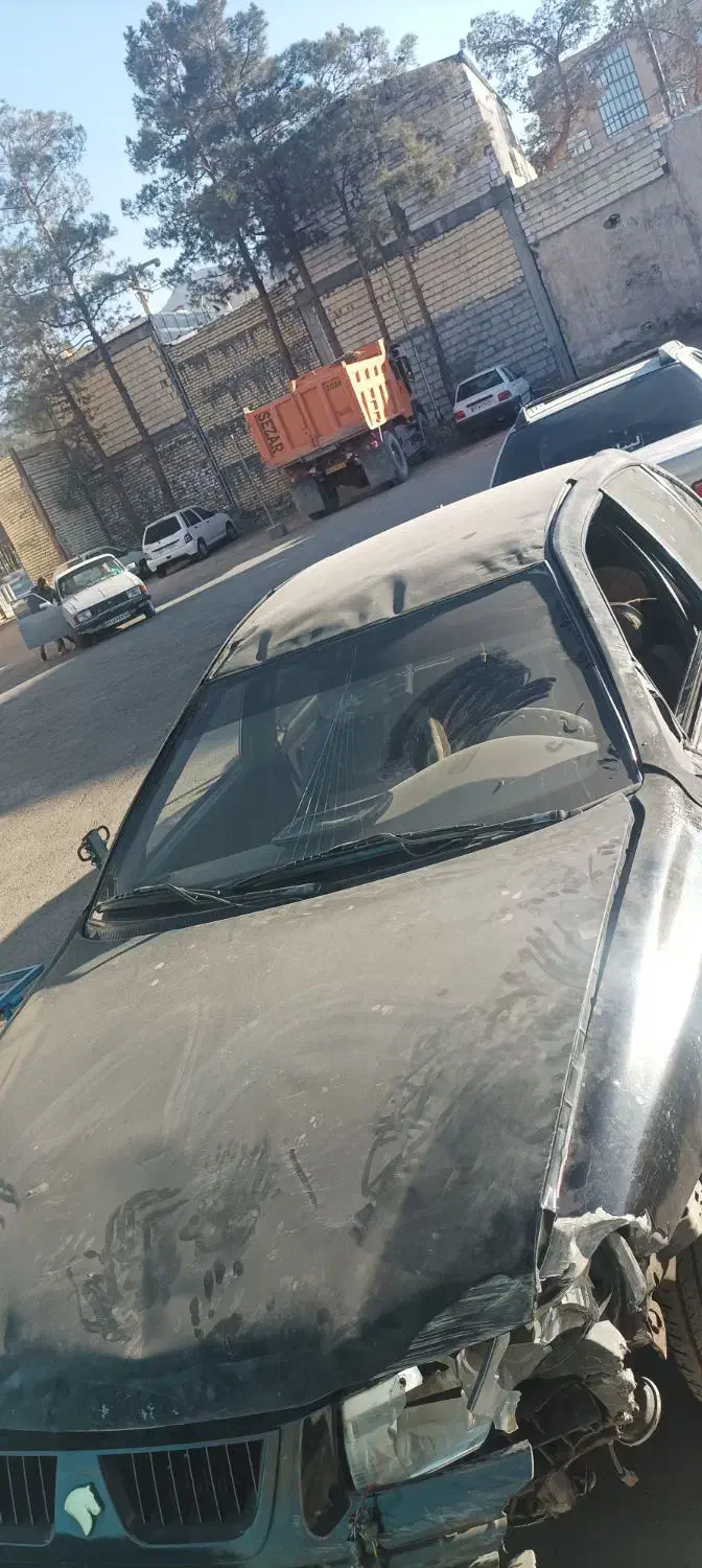 سمند81 تصادفی موتور 1402|خودرو سواری و وانت|فولادشهر, A4|دیوار