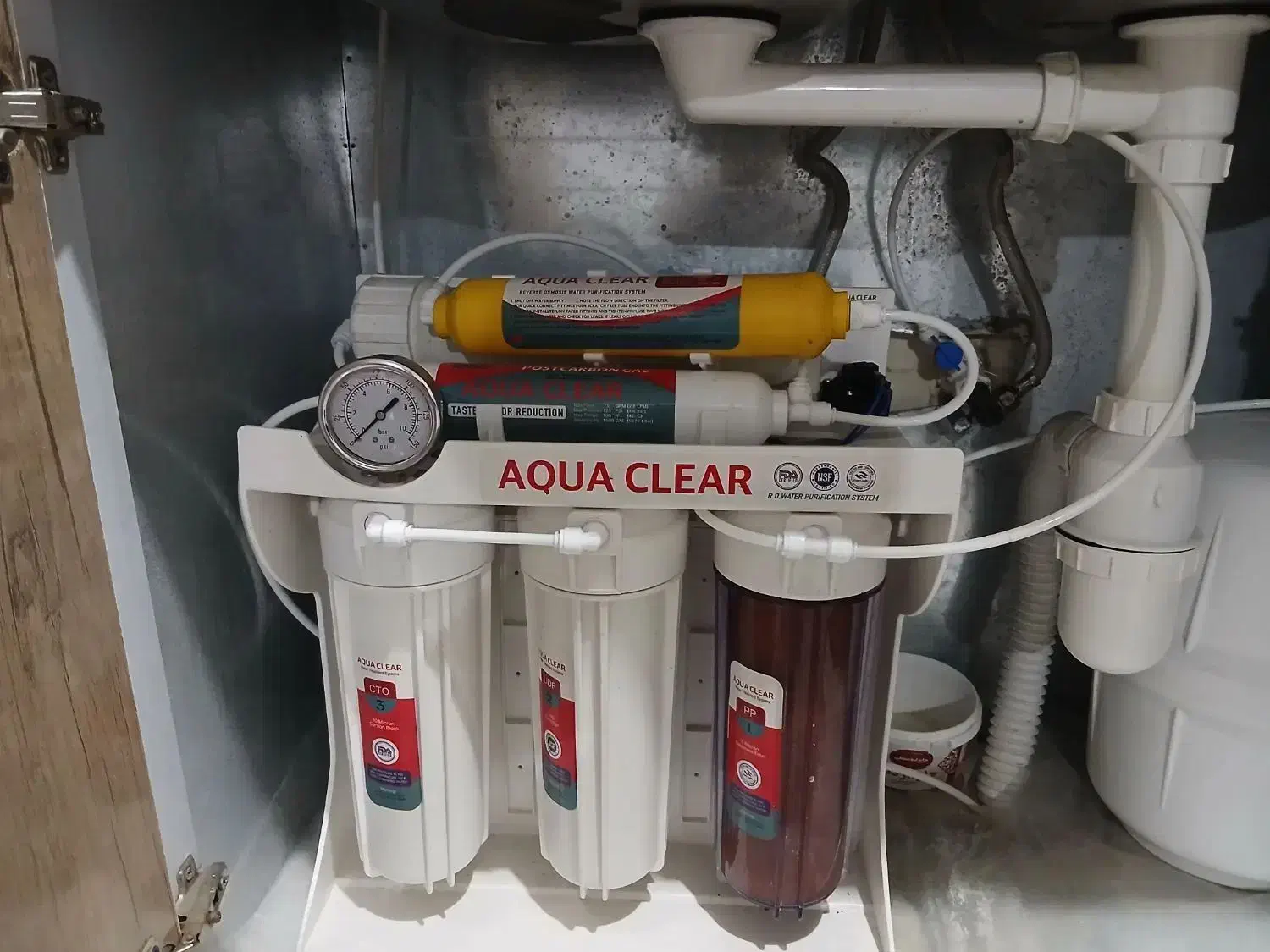 تصفیه آب تایوانی AQUA CLEAR|آبسردکن و تصفیه آب|رشت, پیرسرا|دیوار