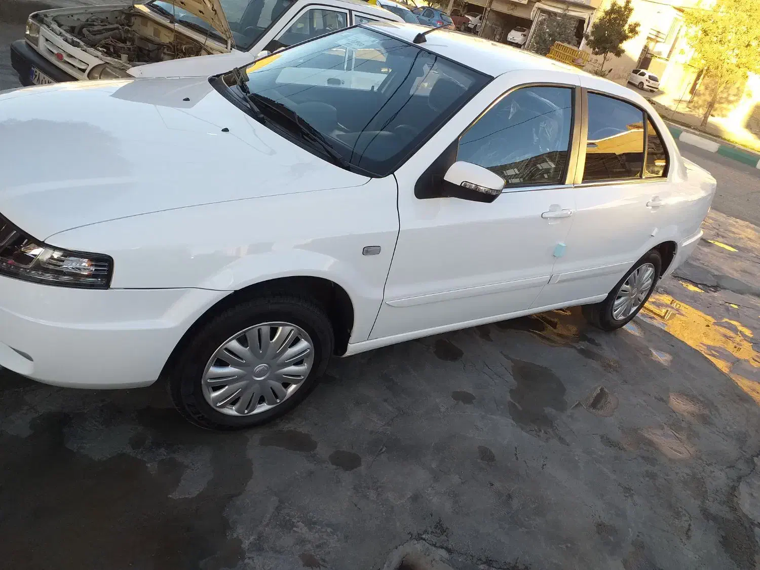 سمند سورن پلاس ef7 مدل ۱۴۰۲ سفید دو پوششه|خودرو سواری و وانت|کرمانشاه, |دیوار