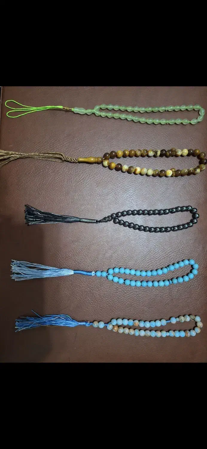 فروش انواع تسبیح سنگ اصل|زیورآلات و اکسسوری|یزد, |دیوار