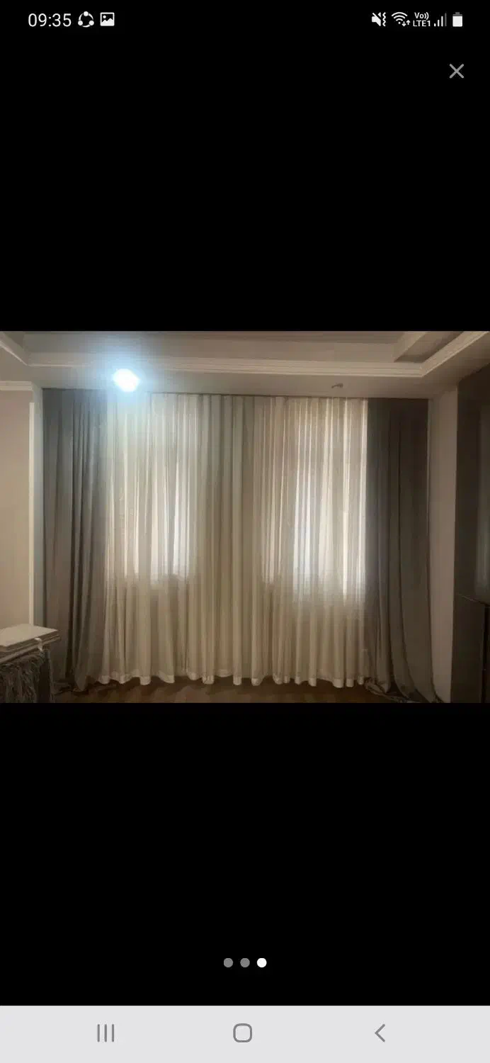 پرده حریر|پرده، رانر، رومیزی|تهران, شکیبا|دیوار