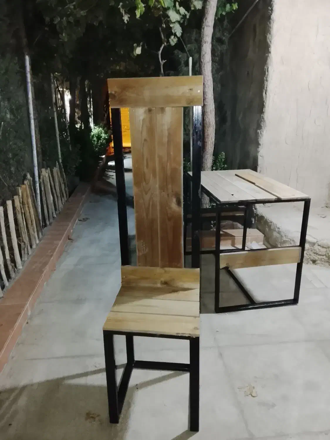 میز و صندلی غذا خوری و باغی|میز و صندلی غذاخوری|خمین, |دیوار