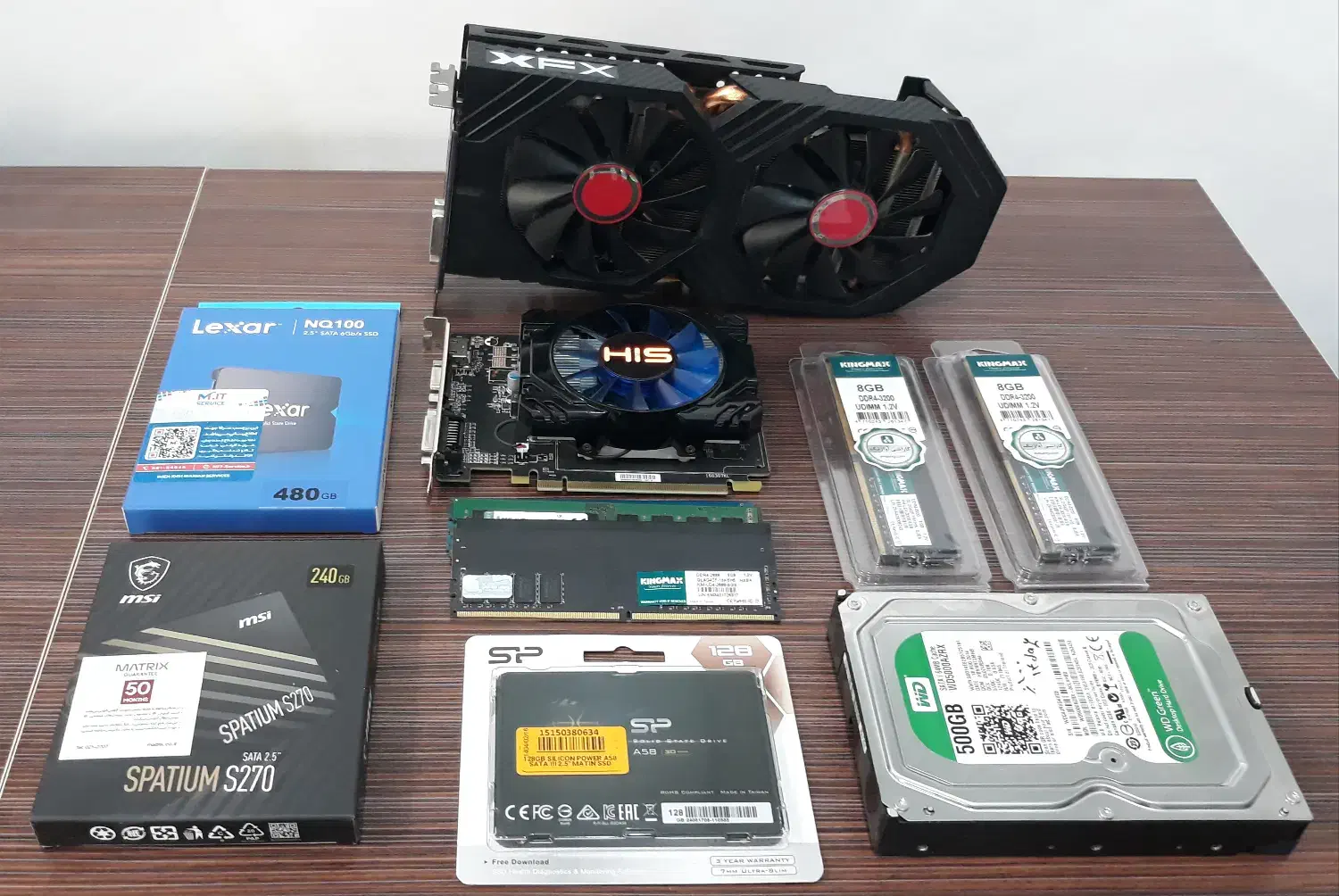 فروش کامپیوتر و قطعات کامپیوتر (نو و کارکرده)|خدمات رایانه‌ای و موبایل|جهرم, |دیوار