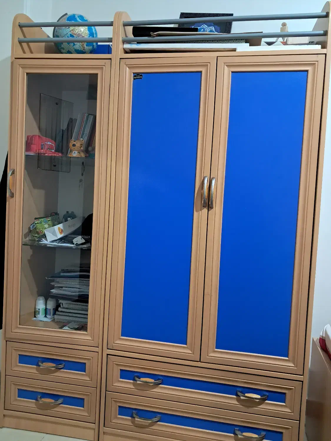 ست تخت و کمد نوجوان/ جادار، سالم و مهندسی‌ساز|تخت و سرویس خواب|تهران, ولنجک|دیوار