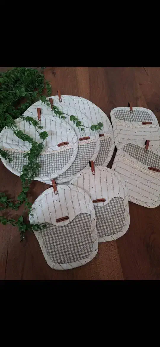 سرویس آشپزخانه کامل|سفره، حوله، دستمال آشپزخانه|نوشهر, |دیوار